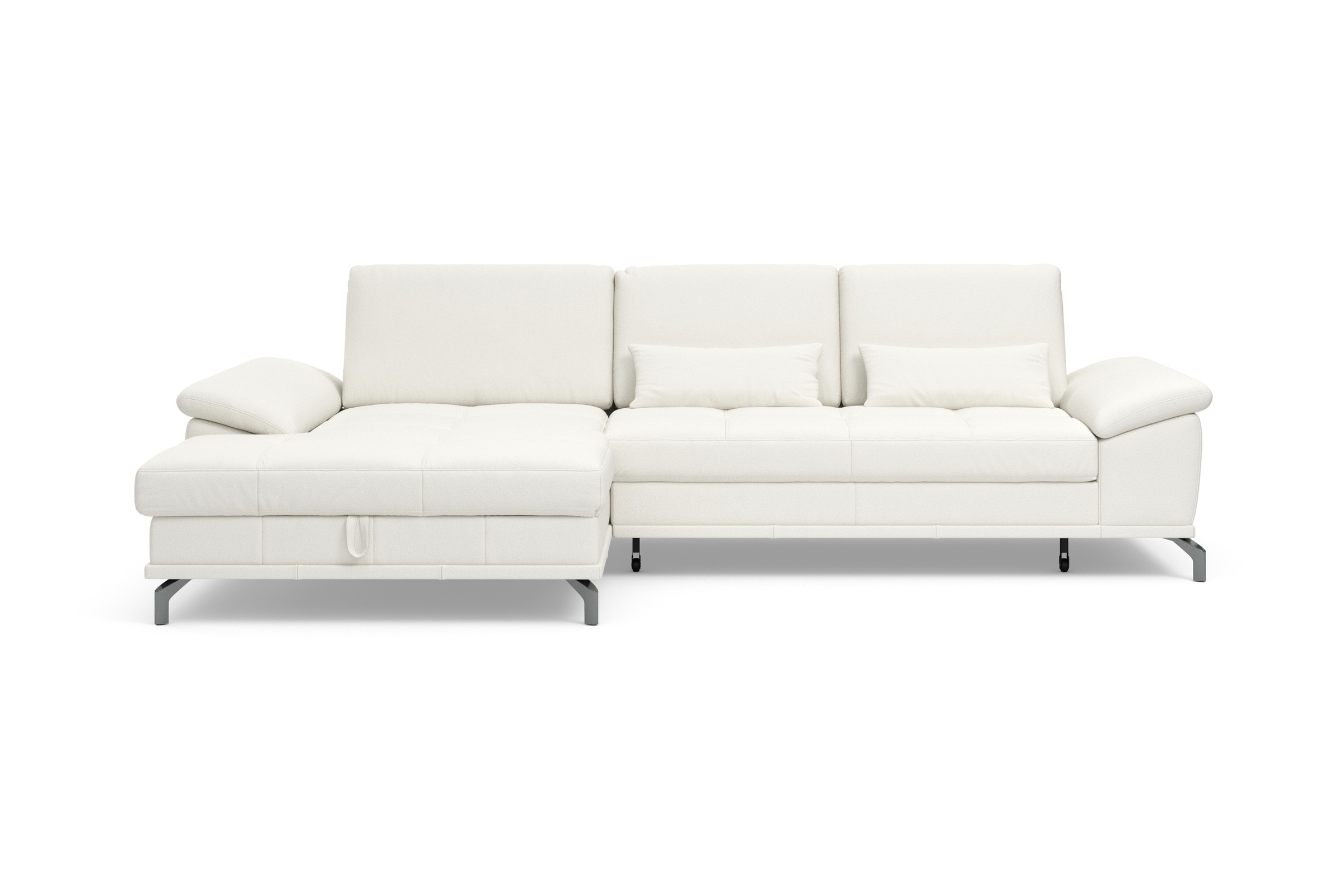 PLACES OF STYLE Ecksofa »Costello L-Form, B: 301 cm mit Sitztiefen-, Armtei günstig online kaufen