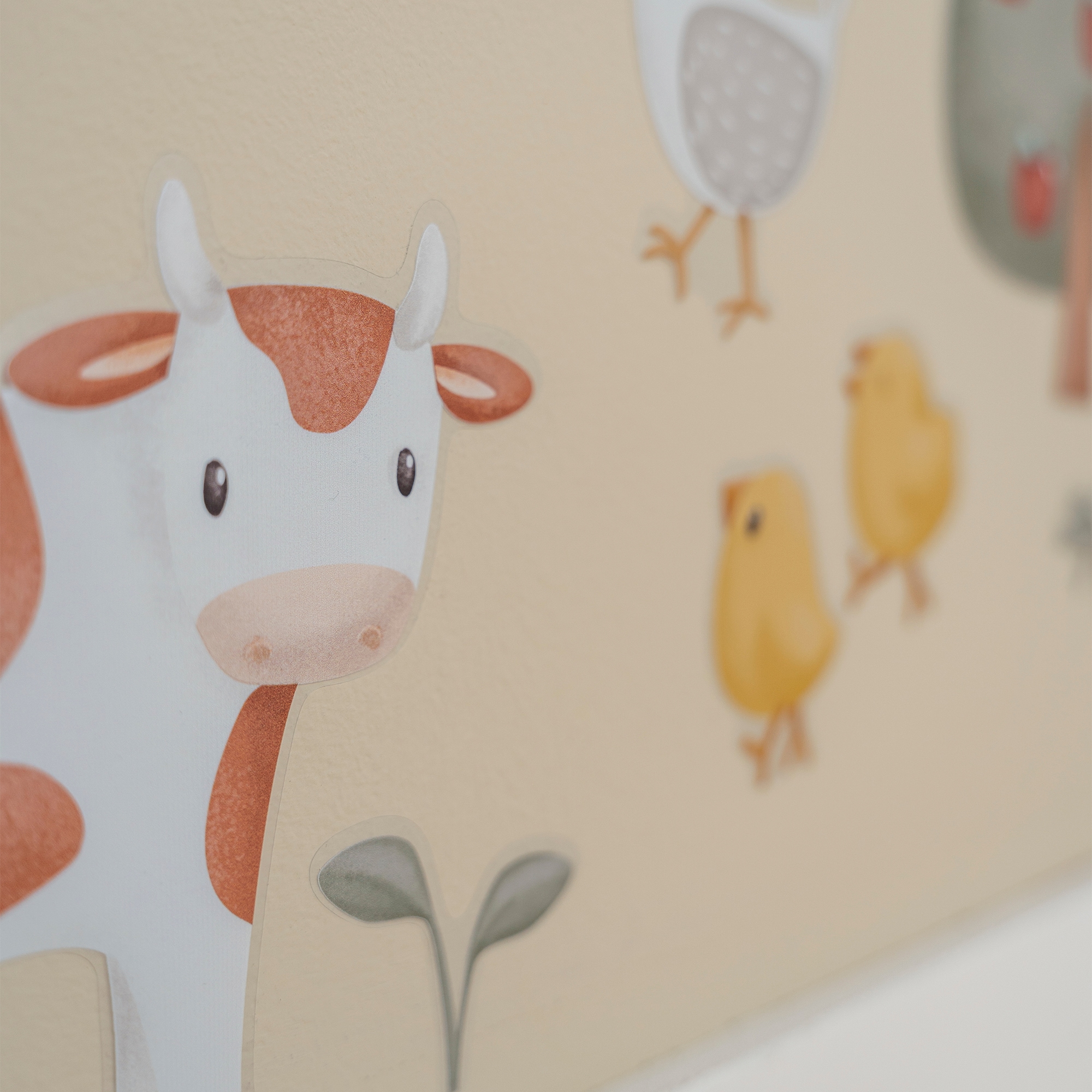 LITTLE DUTCH Wandsticker »Little Farm«, (Set), Little Dutch - Luxus-Wandaufkleber - Kleiner Bauernhof - 30x42cm