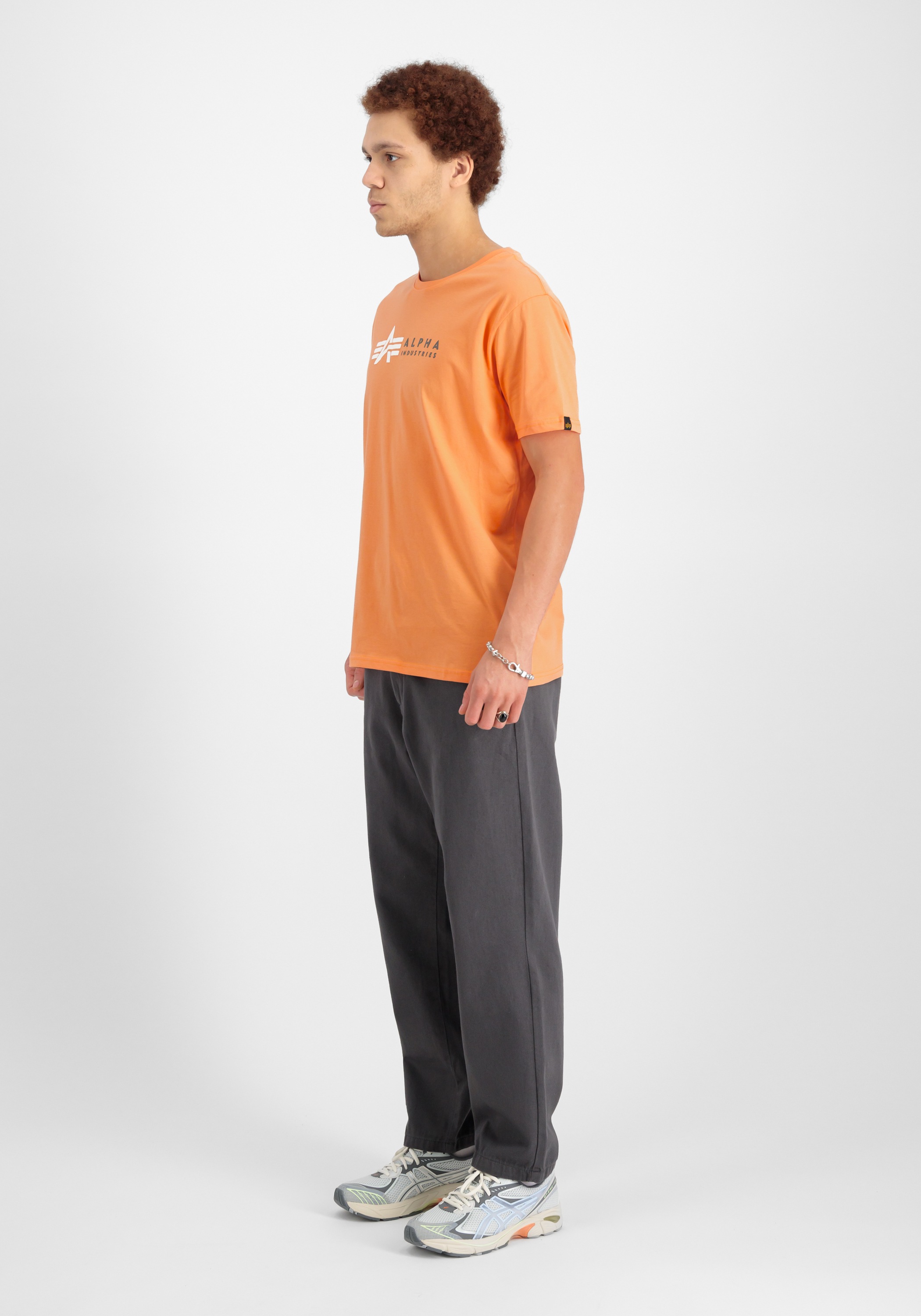 Alpha Industries T-Shirt »Alpha Industries Men - T-Shirts Alpha Label T Puff Print«