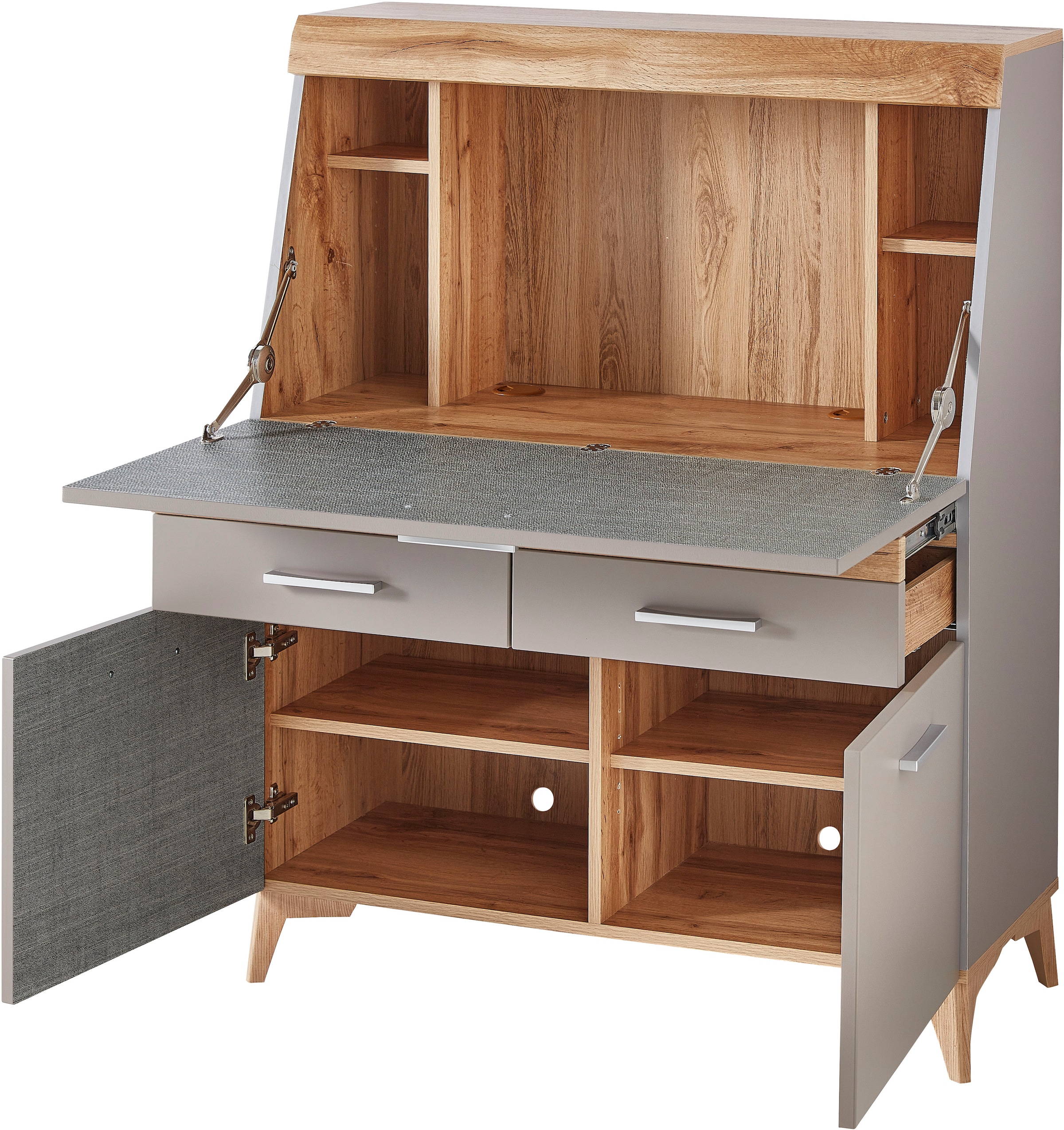 Innostyle Sekretär »SECRET«, Stauraumschrank, mit Monitor-/Laptopfach, Soft-Close, Breite 98 cm
