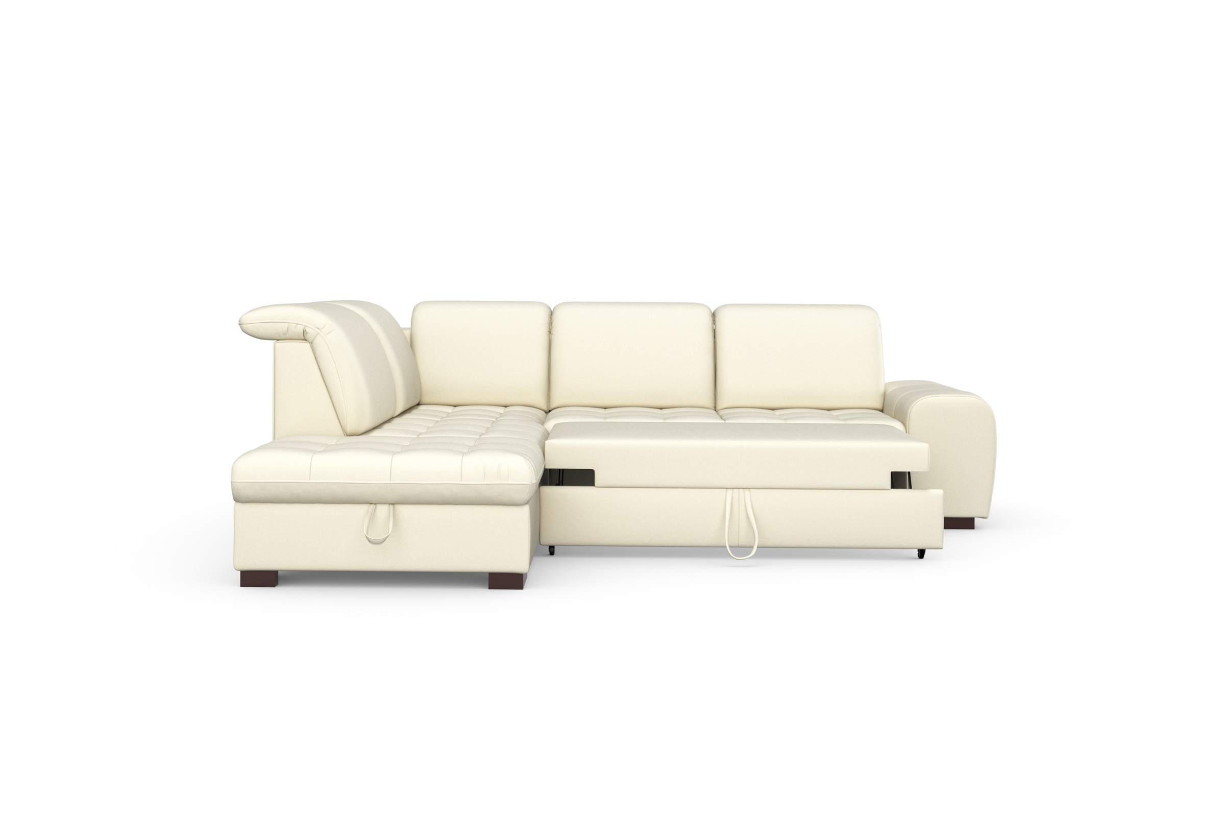 sit&more Ecksofa »Luxor L-Form«, wahlweise mit Bettfunktion, Stauraum und Kopfteilverstellung