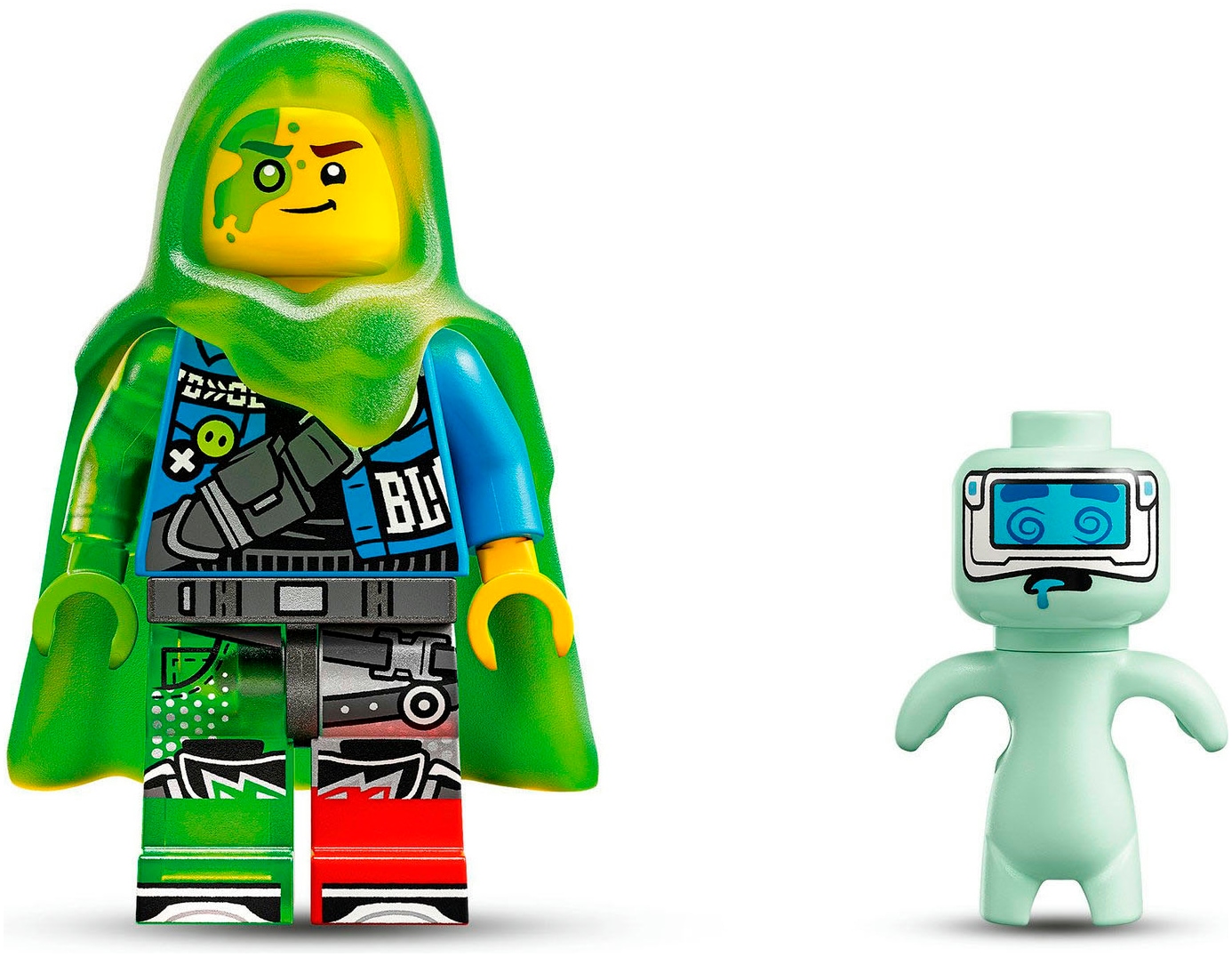 LEGO® Konstruktionsspielsteine »Mateo vs. Cyberhirn-Mech (71495), LEGO DREAMZzz«, (368 St.), Made in Europe