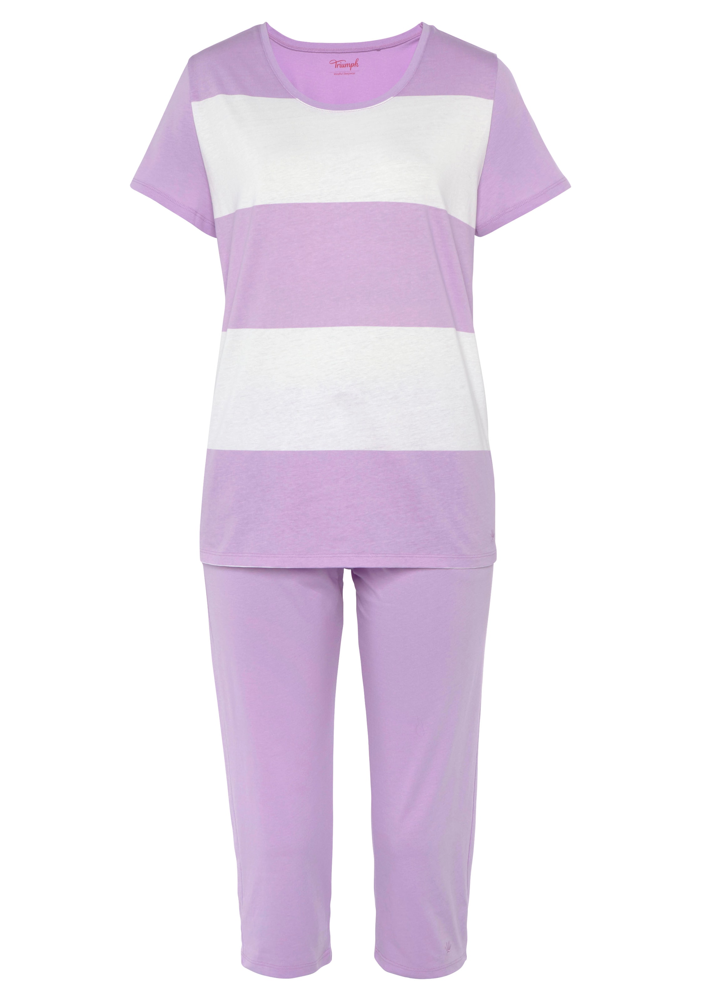 Triumph Schlafanzug, kaufen online 2 Baumwolle Capri-Pyjama aus tlg.), reiner (Set,