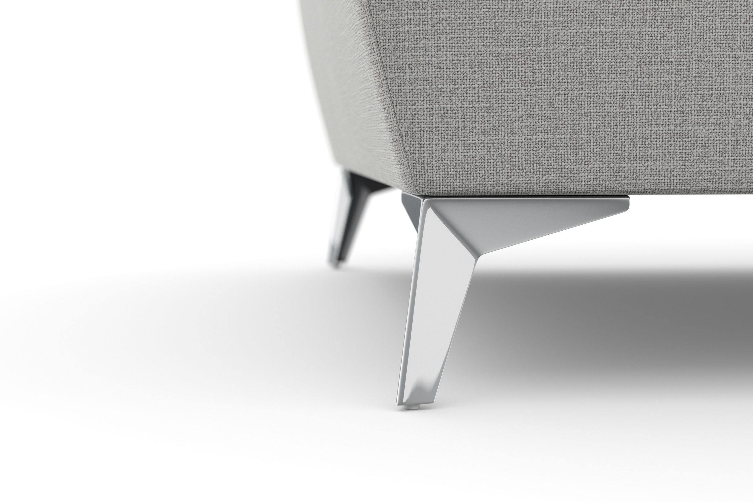 sit&more 2,5-Sitzer »Latigo«, mit hochwertigen Metallfüßen