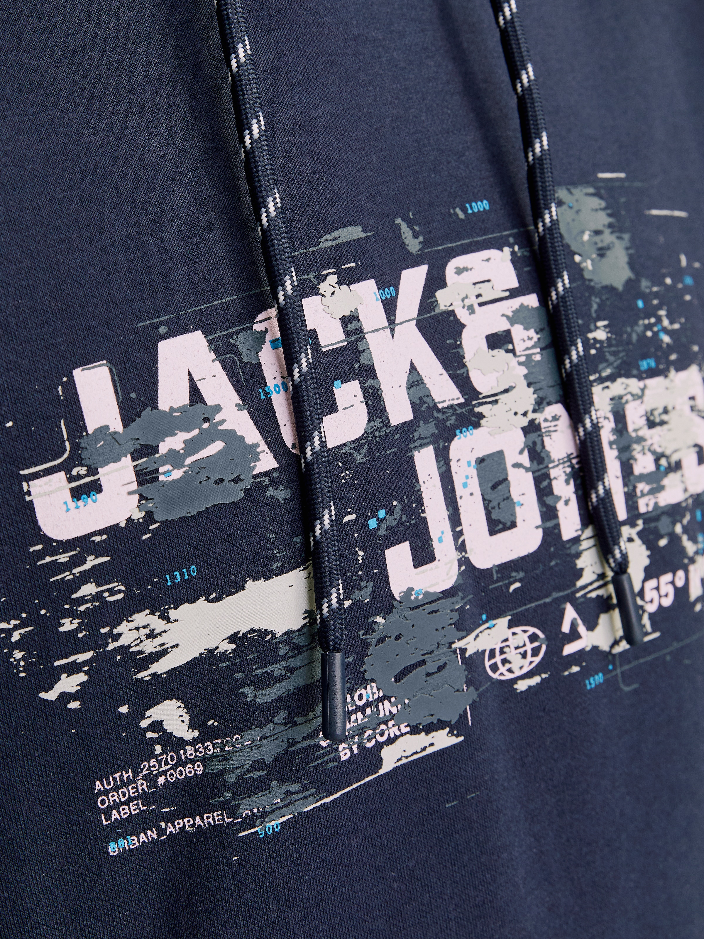 Jack & Jones Kapuzensweatshirt »JCOOUTDOOR LOGO SWEAT HOOD SN«
