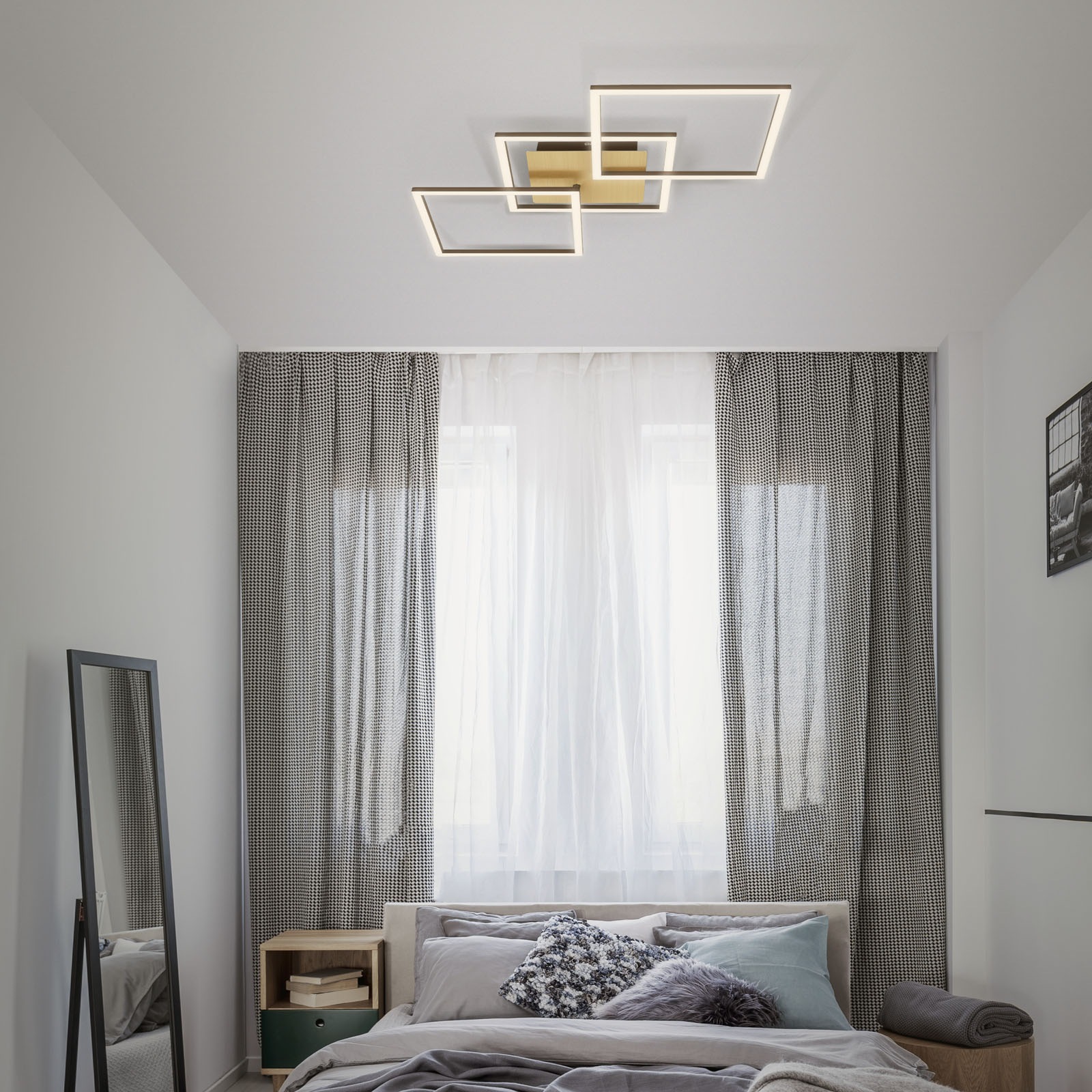 Briloner Leuchten LED Deckenleuchte »FRAME« günstig online kaufen
