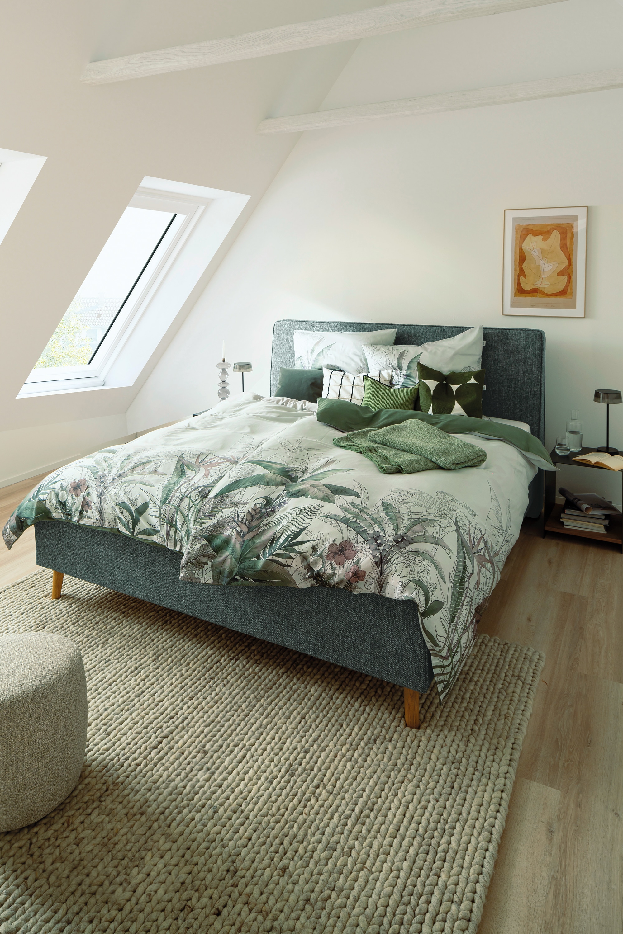 SCHÖNER WOHNEN-Kollektion Wendebettwäsche »Tropical«, aus 100% Baumwolle günstig online kaufen