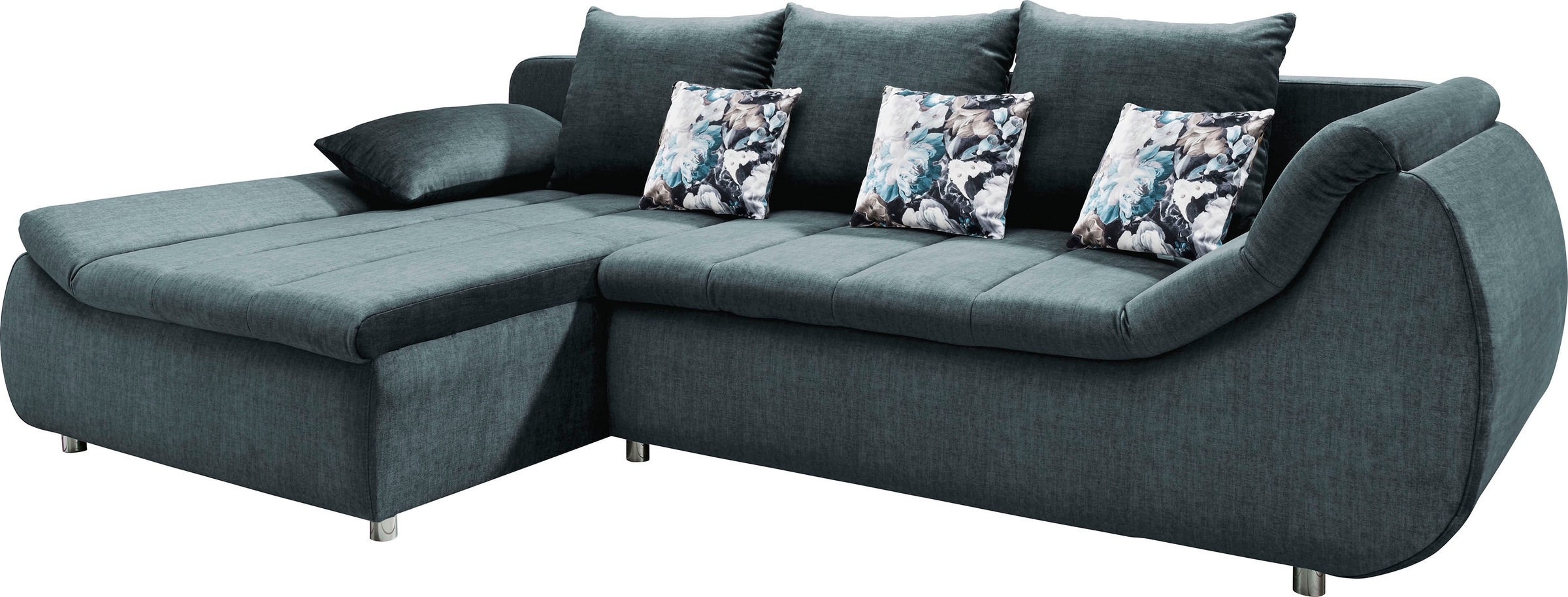 INOSIGN Ecksofa »Imola elegant und modern, aktuelle Steppung im Sitz, beque günstig online kaufen