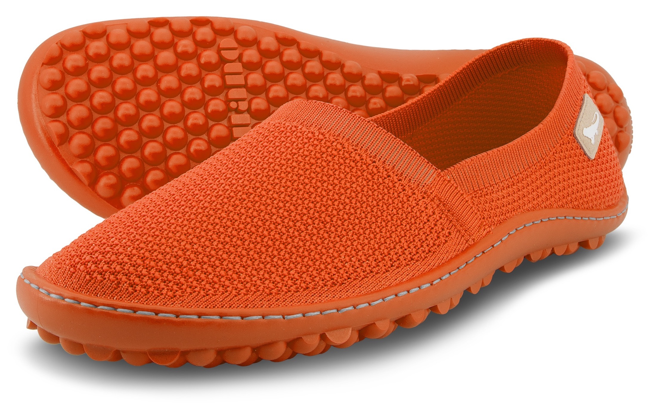 Leguano Barfußschuh »FLAIR«  Slipper, Schlupfschuh mit Logo-Aufnäher an der Ferse