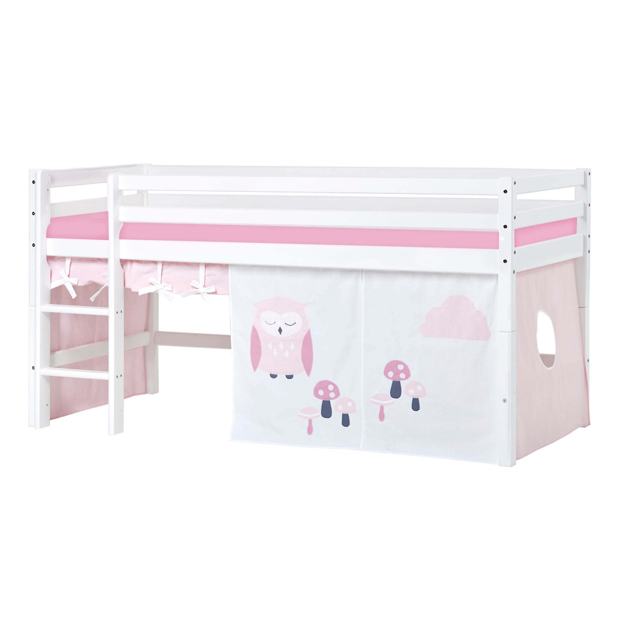 Hoppekids Hochbett "ECO Dream, Kinderbett, Spielbett, Halbhohes Bett aus Ma günstig online kaufen