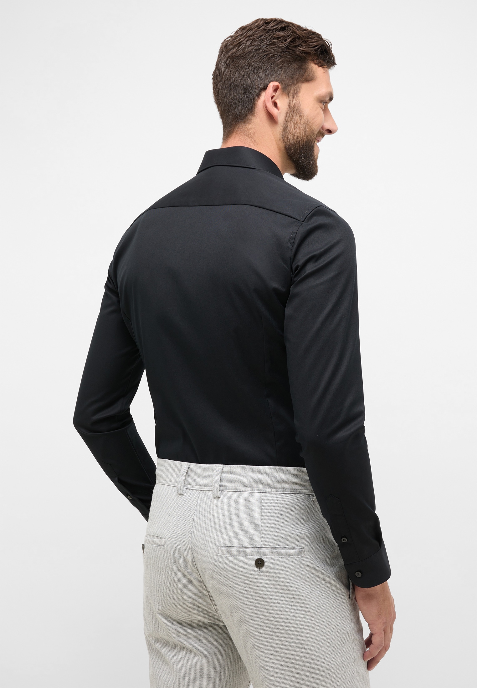 Eterna Langarmhemd »SUPER SLIM«, NON IRON (bügelfrei)