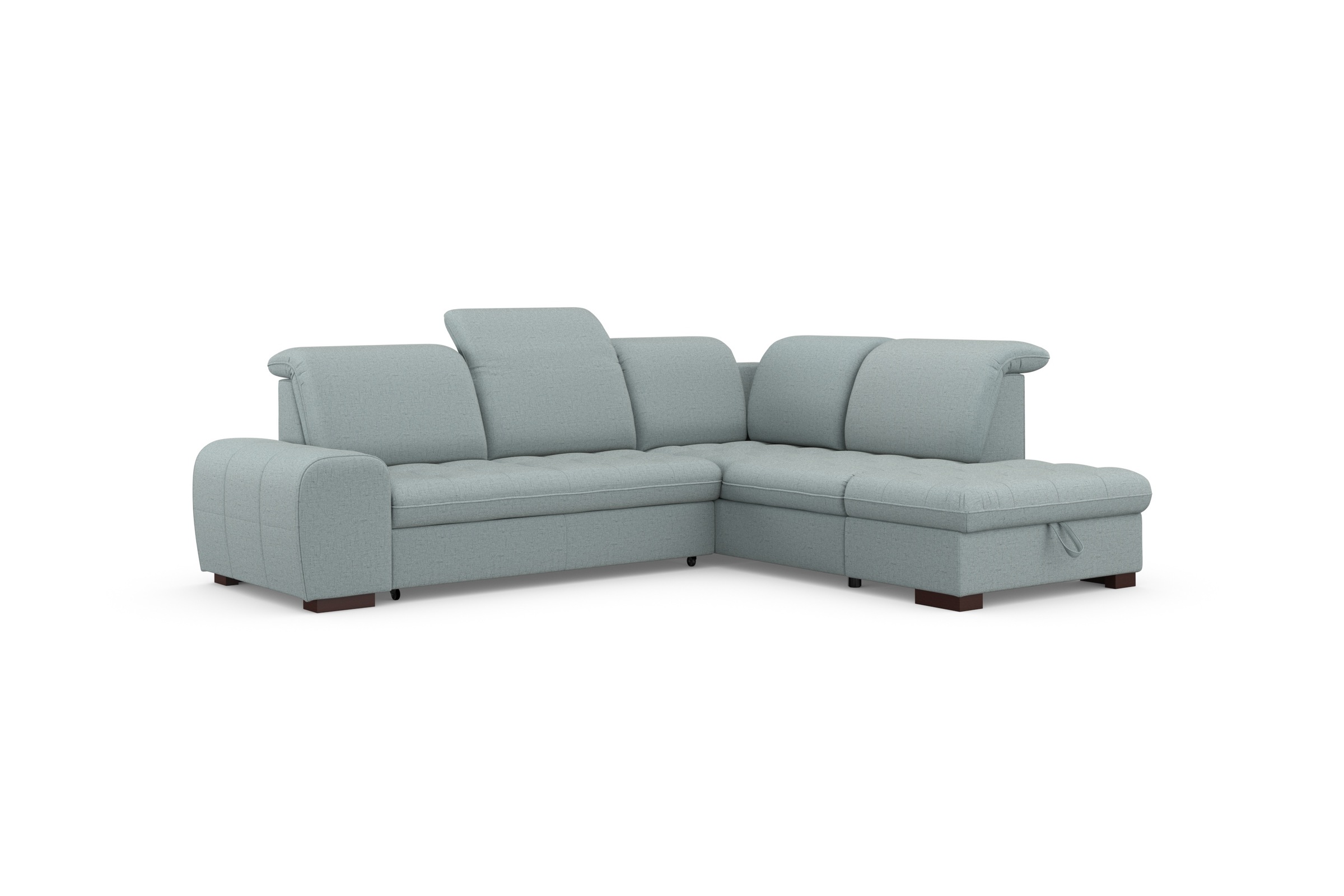 sit&more Ecksofa »Luxor L-Form«, wahlweise mit Bettfunktion, Stauraum und Kopfteilverstellung