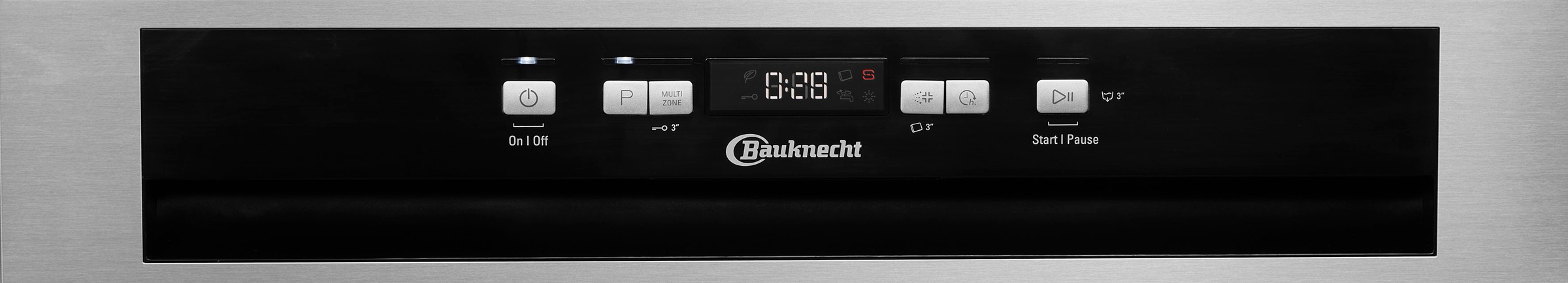 BAUKNECHT teilintegrierbarer Geschirrspüler »B0B D651A X«, 14 Maßgedecke, ActiveDry - automatisches Türöffnungssystem