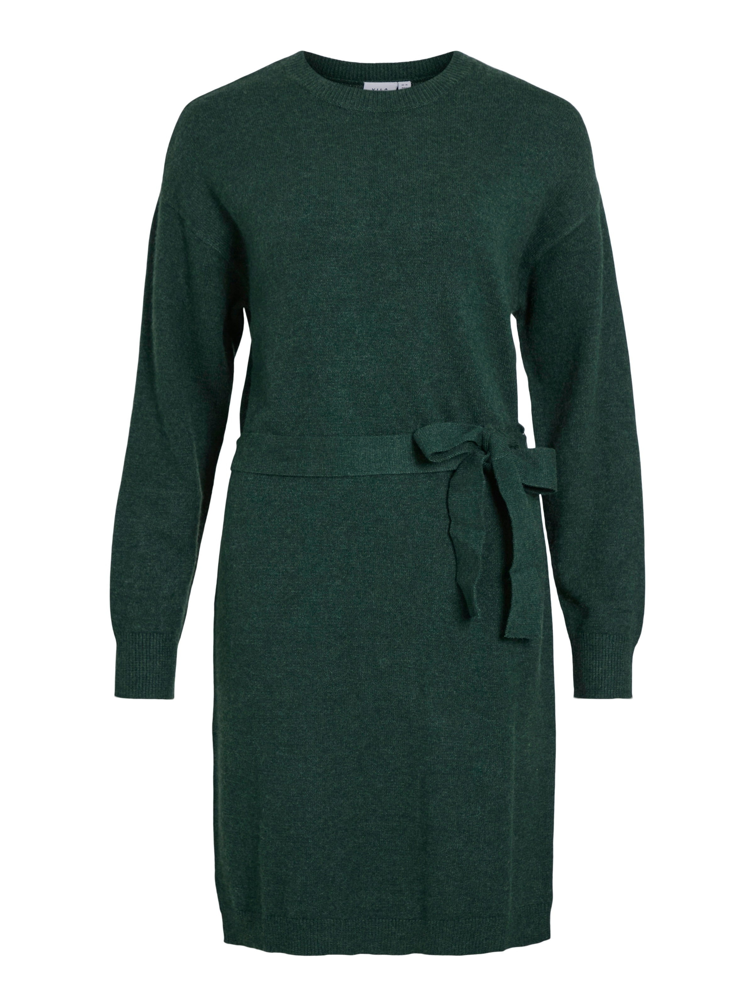Vila Strickkleid »VIRIL O-NECK L/S BELT KNIT DRESS - NOOS«
