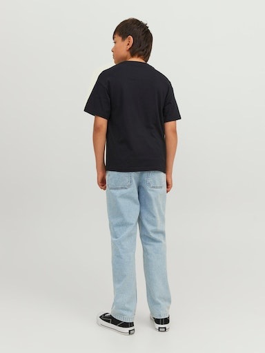 Jack & Jones Junior Rundhalsshirt »JJESTAR lässig, weich, atmungsaktiv, stylisch« bedruckt, casual, relaxed fit, Rundhals