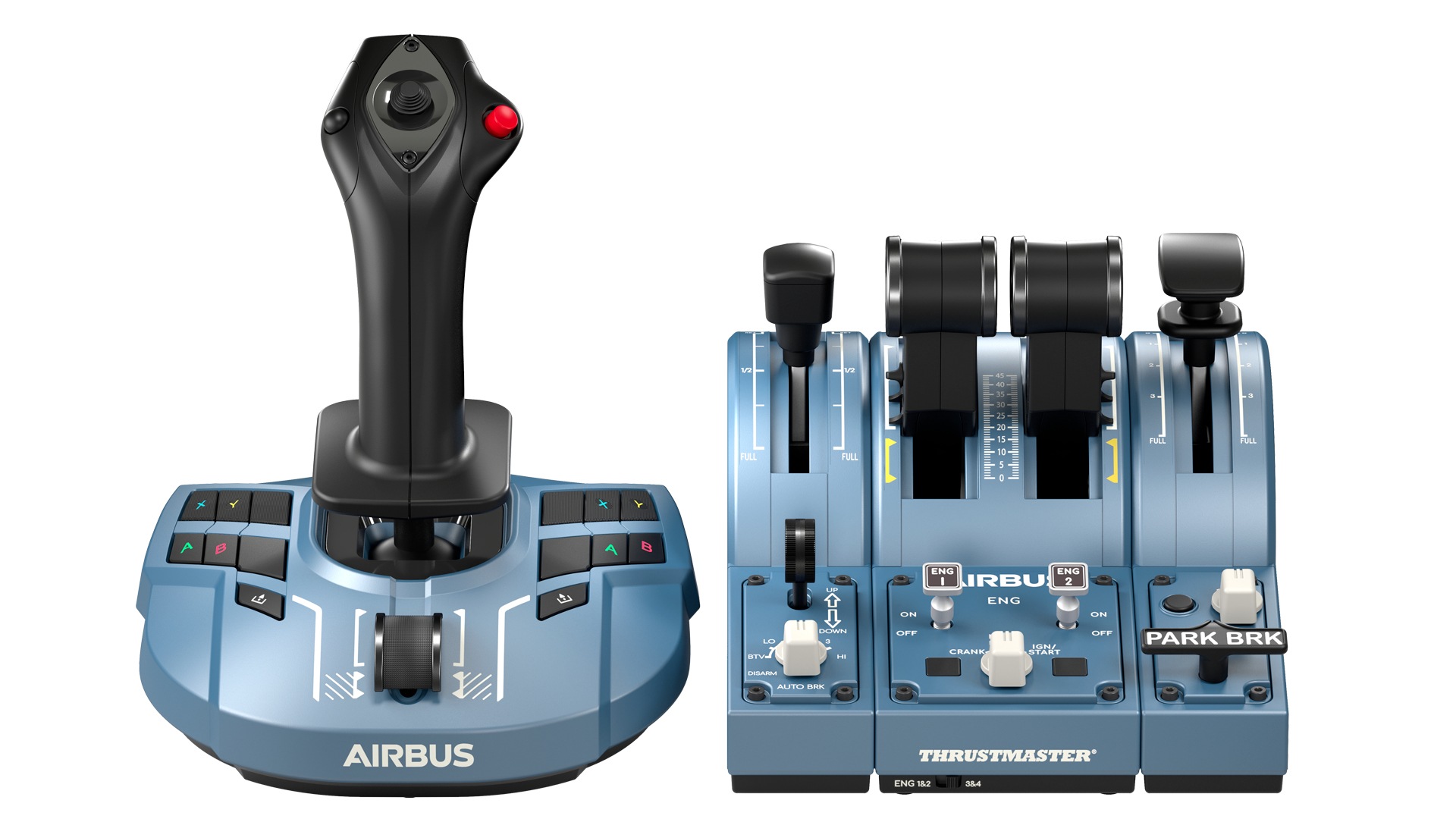 THRUSTMASTER Controller »TCA Captain Pack X Airbus Edition« schwrz