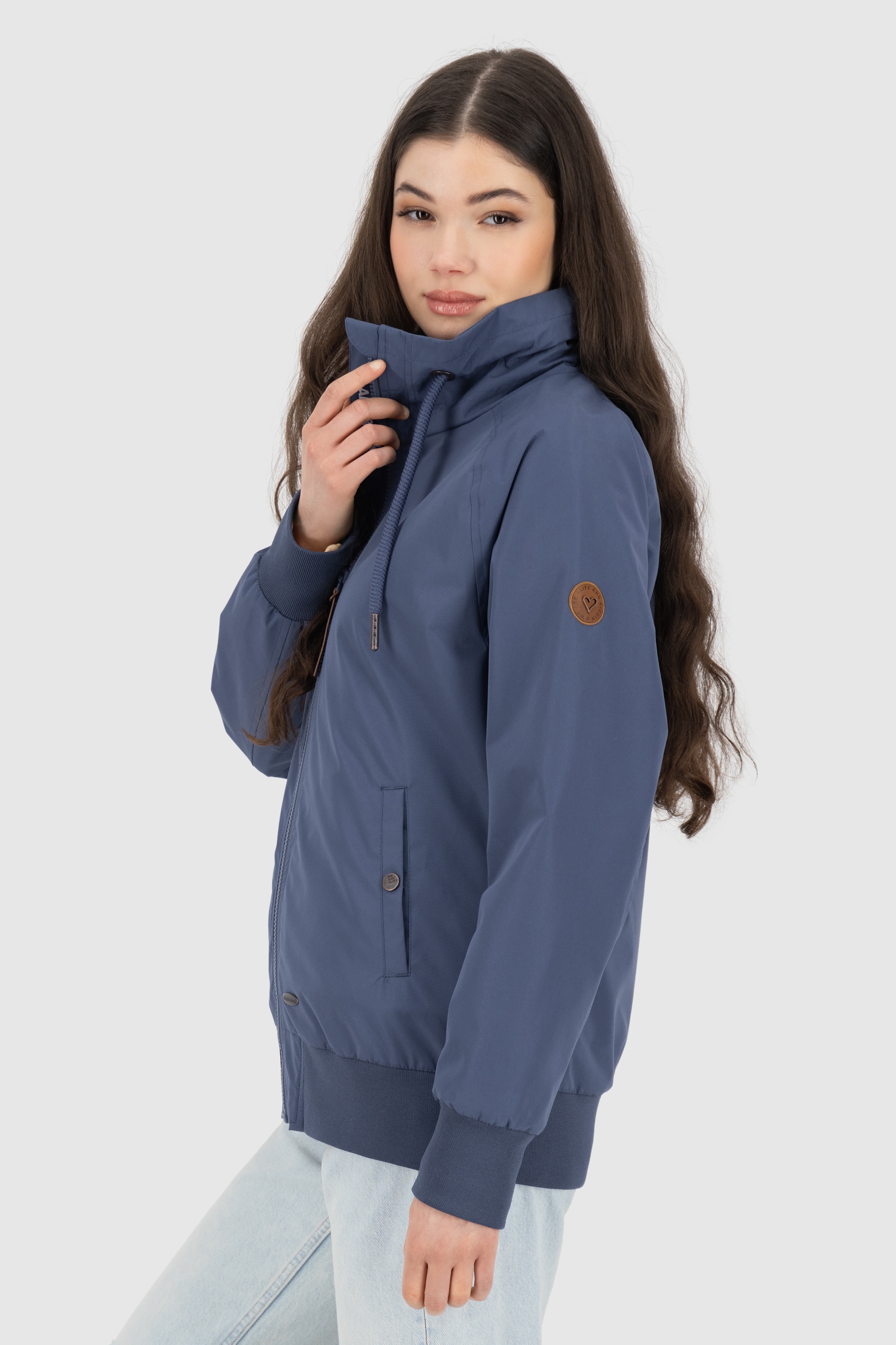 Alife & Kickin Outdoorjacke »JORANAAKA« mit Kapuze