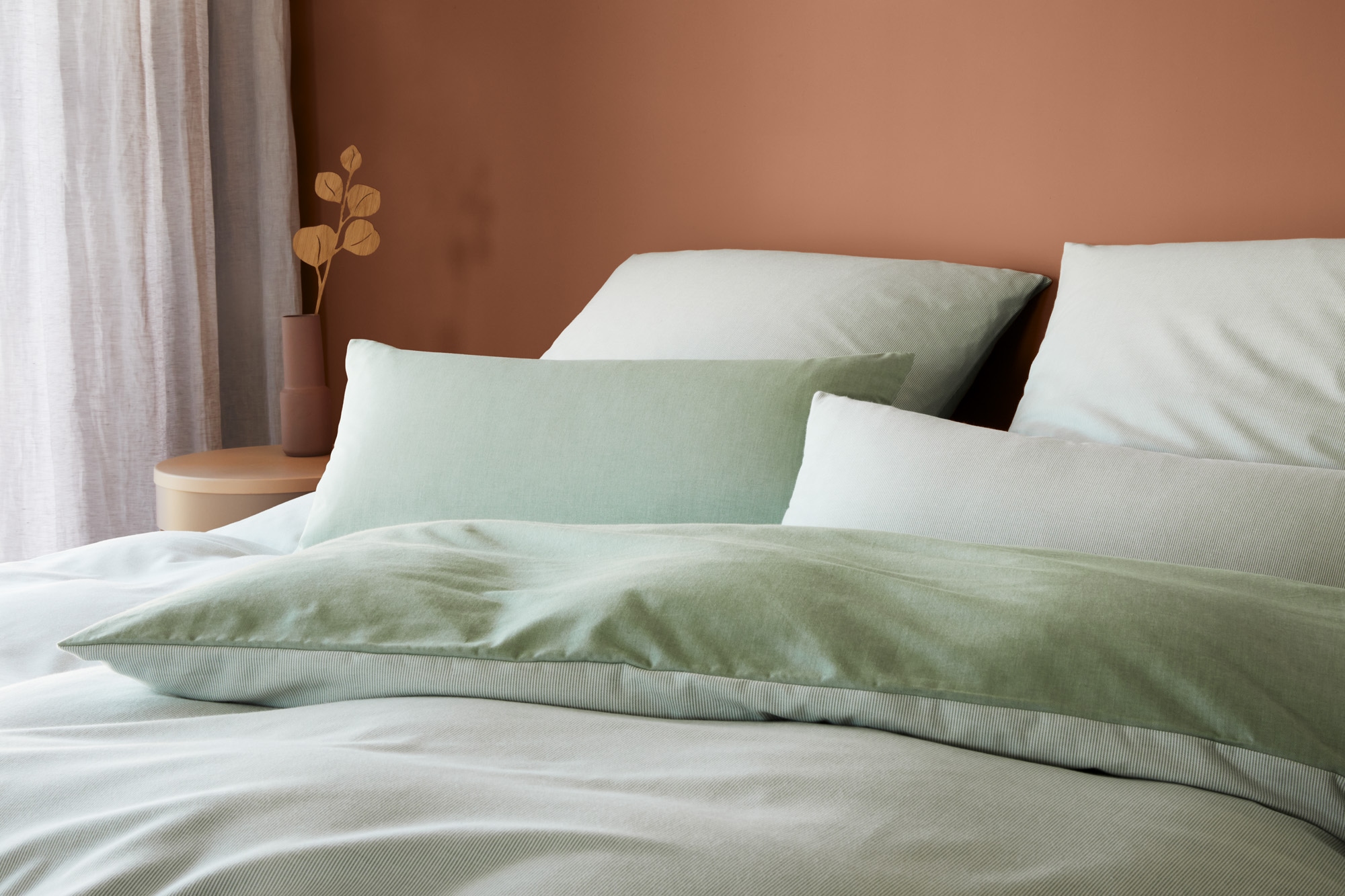 Elegante Bettwäsche »Tender« 2 Stk. tlg. angenehmes Hautgefühl günstig online kaufen