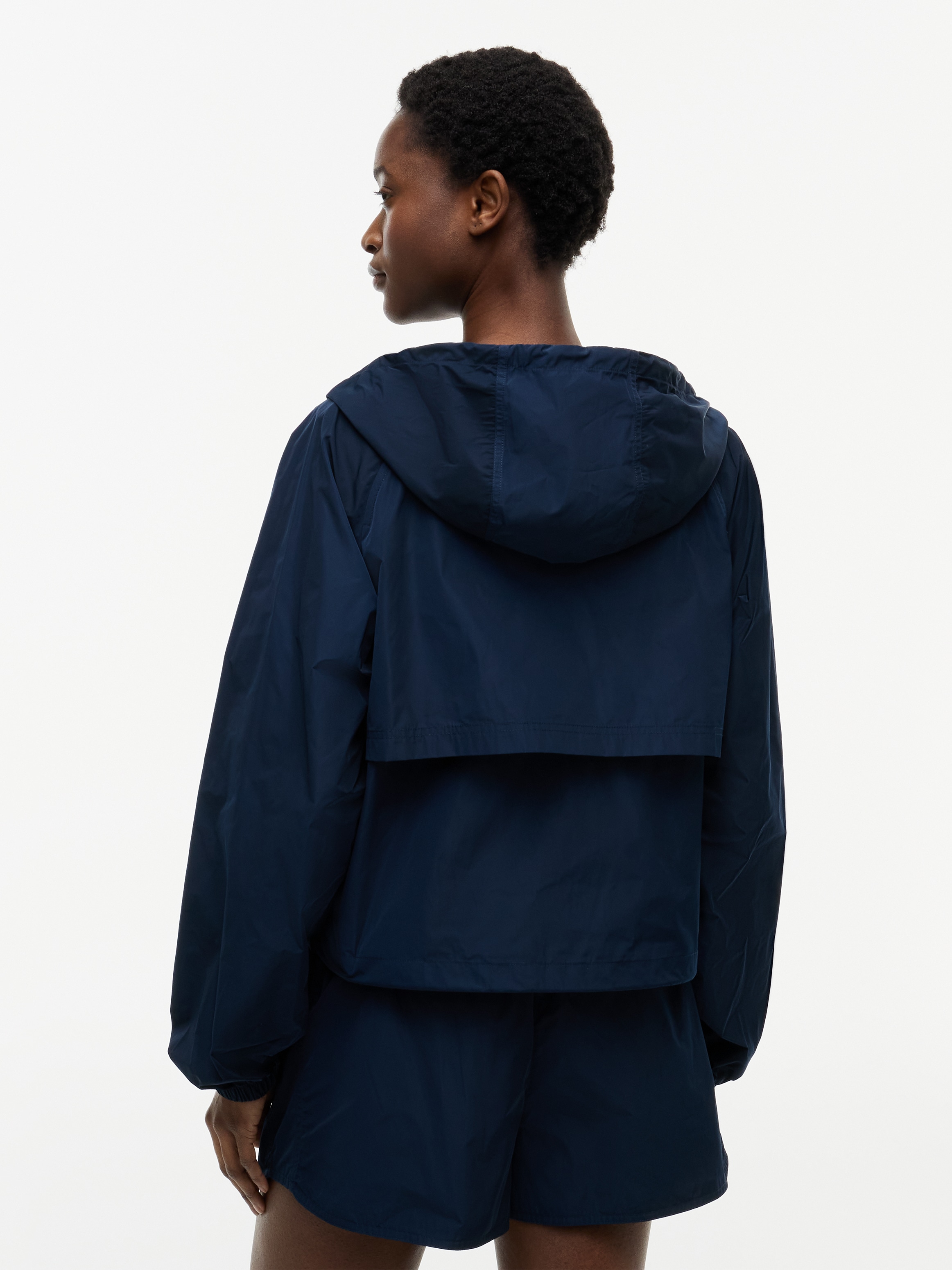 Tommy Hilfiger Windbreaker »NYLON WINDBREAKER CO-ORD« mit Kapuze aus pflegeleichter Kunstfaser mit Kapuze