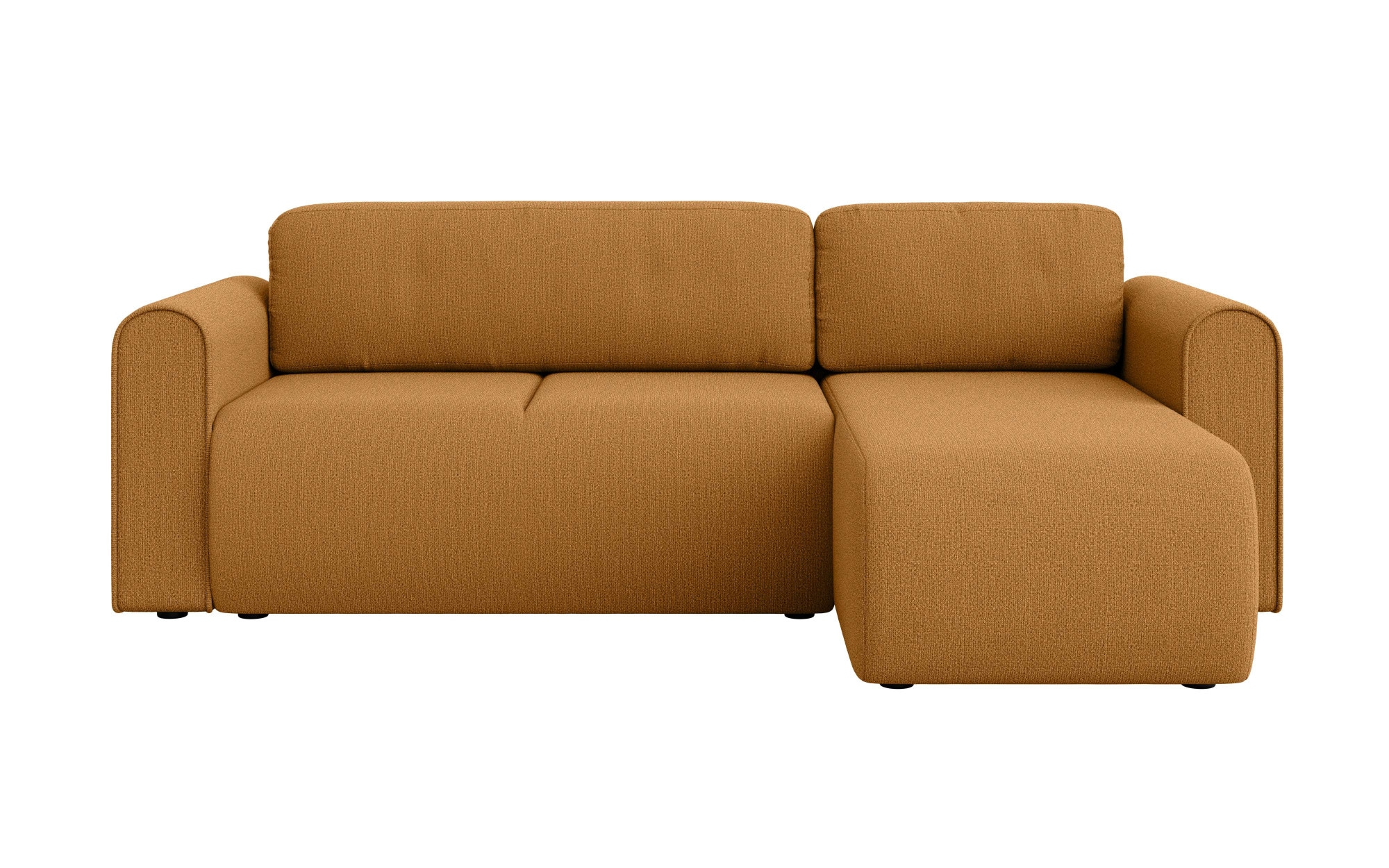INOSIGN Ecksofa »Zacharia wahlweise Schlafsofa mit Bettkasten, B/T/H 250/166/86 cm«, L-Form mit Wellenunterfederung, Recamiere beidseitig montierbar