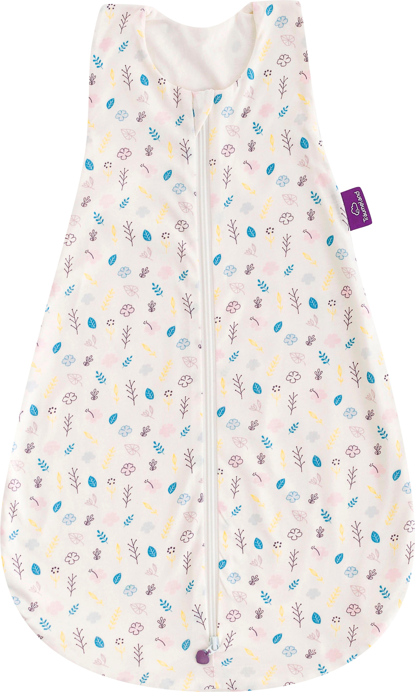 TRÄUMELAND Babyschlafsack »Sommerschlafsack LIEBMICH Baumwolle, Design Blumig« bunt Bezug: 100% Baumwolle L: 111 cm