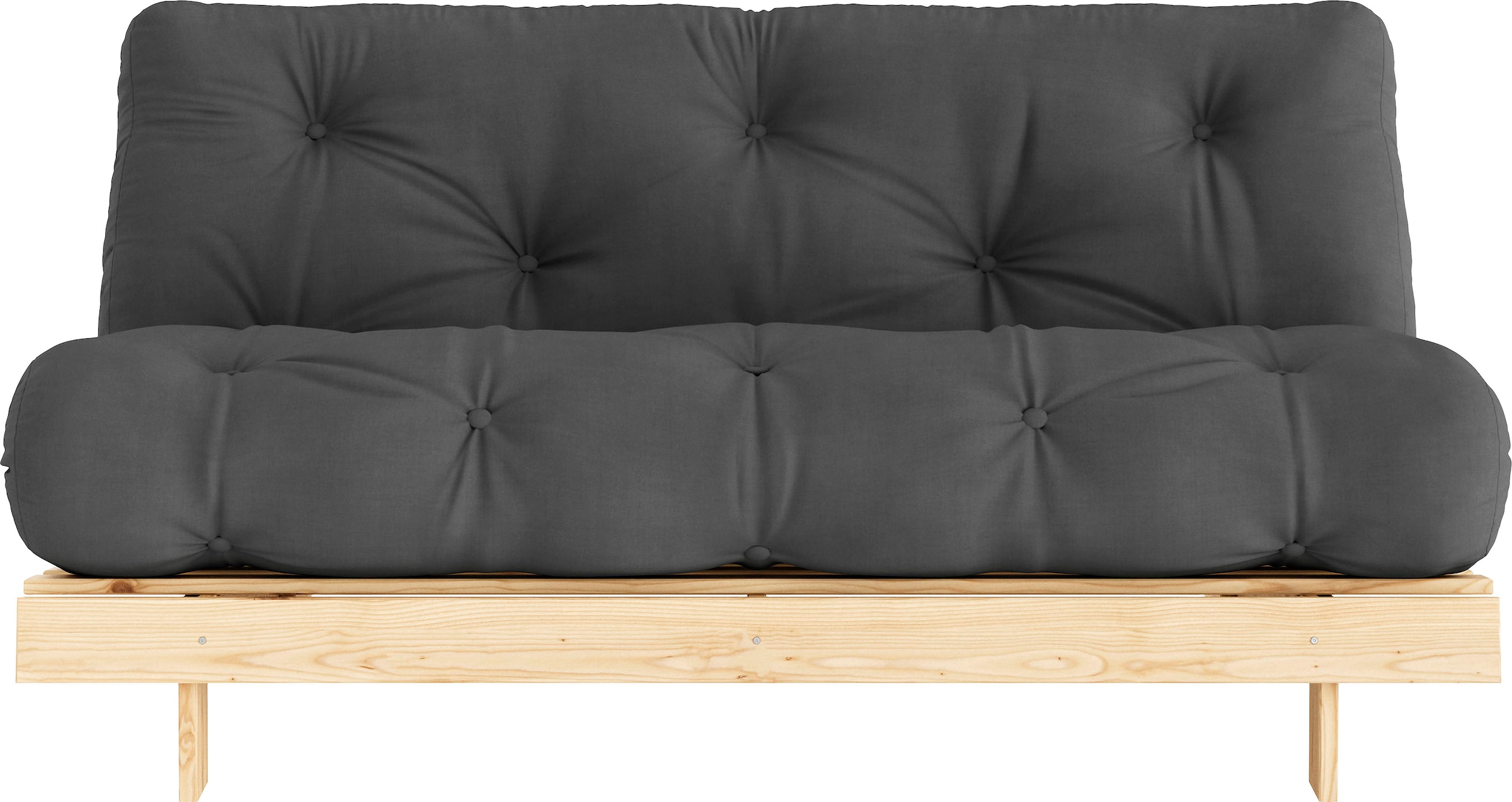 Karup Design Schlafsofa »Roots 160«, (2 St.), Mit Holzstruktur, inkl. Futon günstig online kaufen