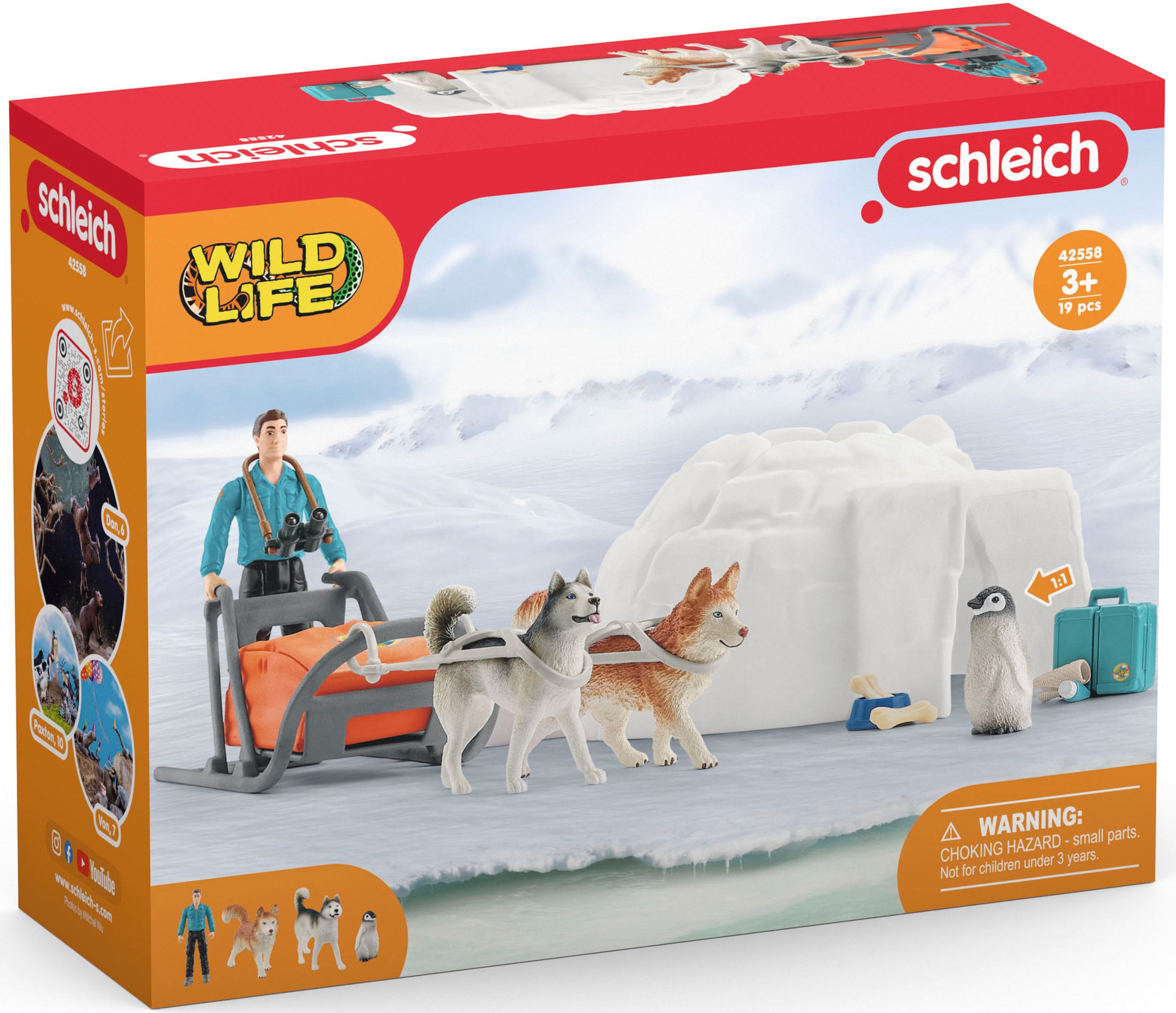 Schleich® Spielwelt »WILD LIFE, Antarktis Expedition (42558)«, Made in Europe