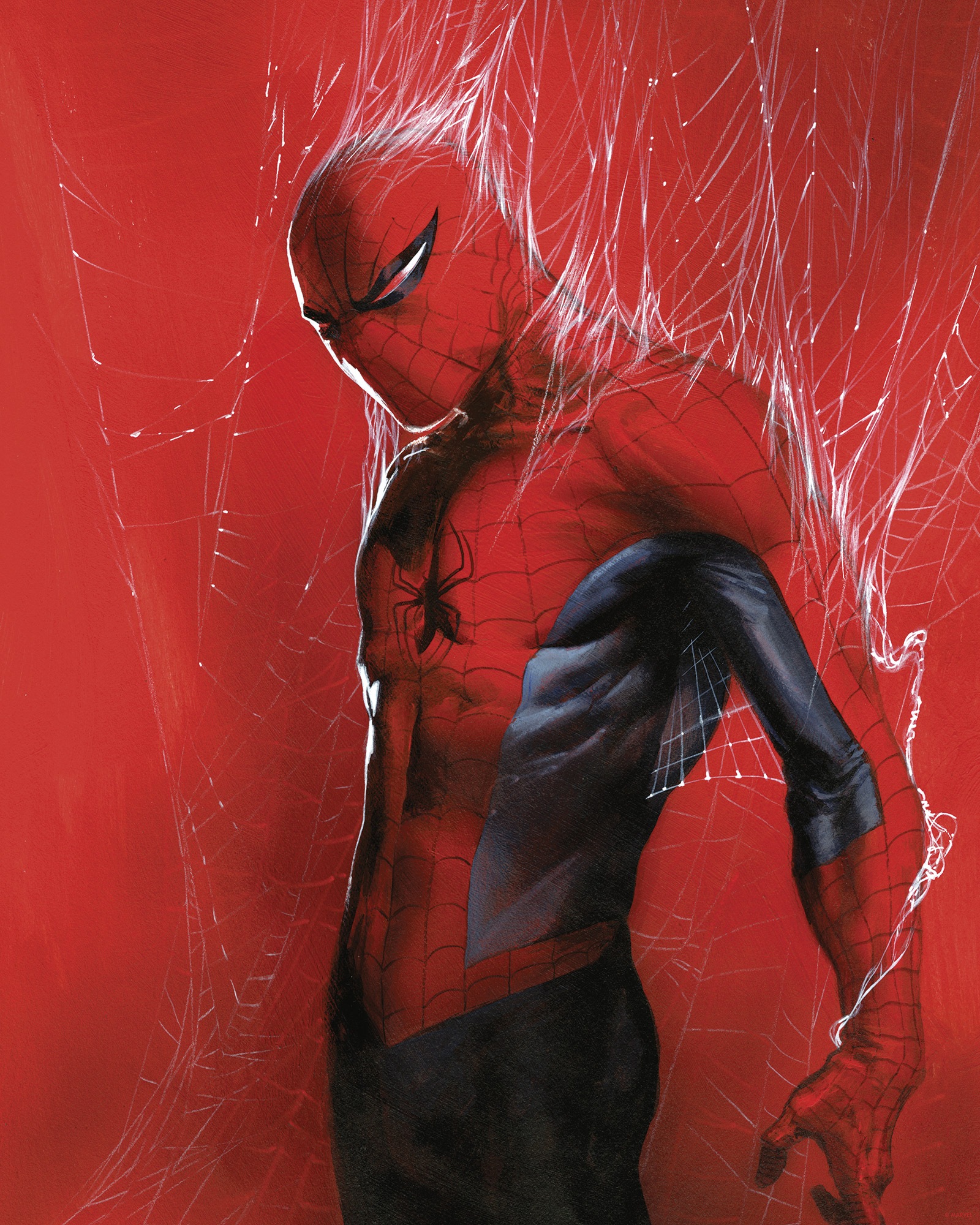 Komar Wandbild »Marvel Spider-Man Through the Spider Web«, Disney, (Set, 1 St.), 40 x 50 cm (Breite x Höhe) - Kinderzimmer, Dekoration