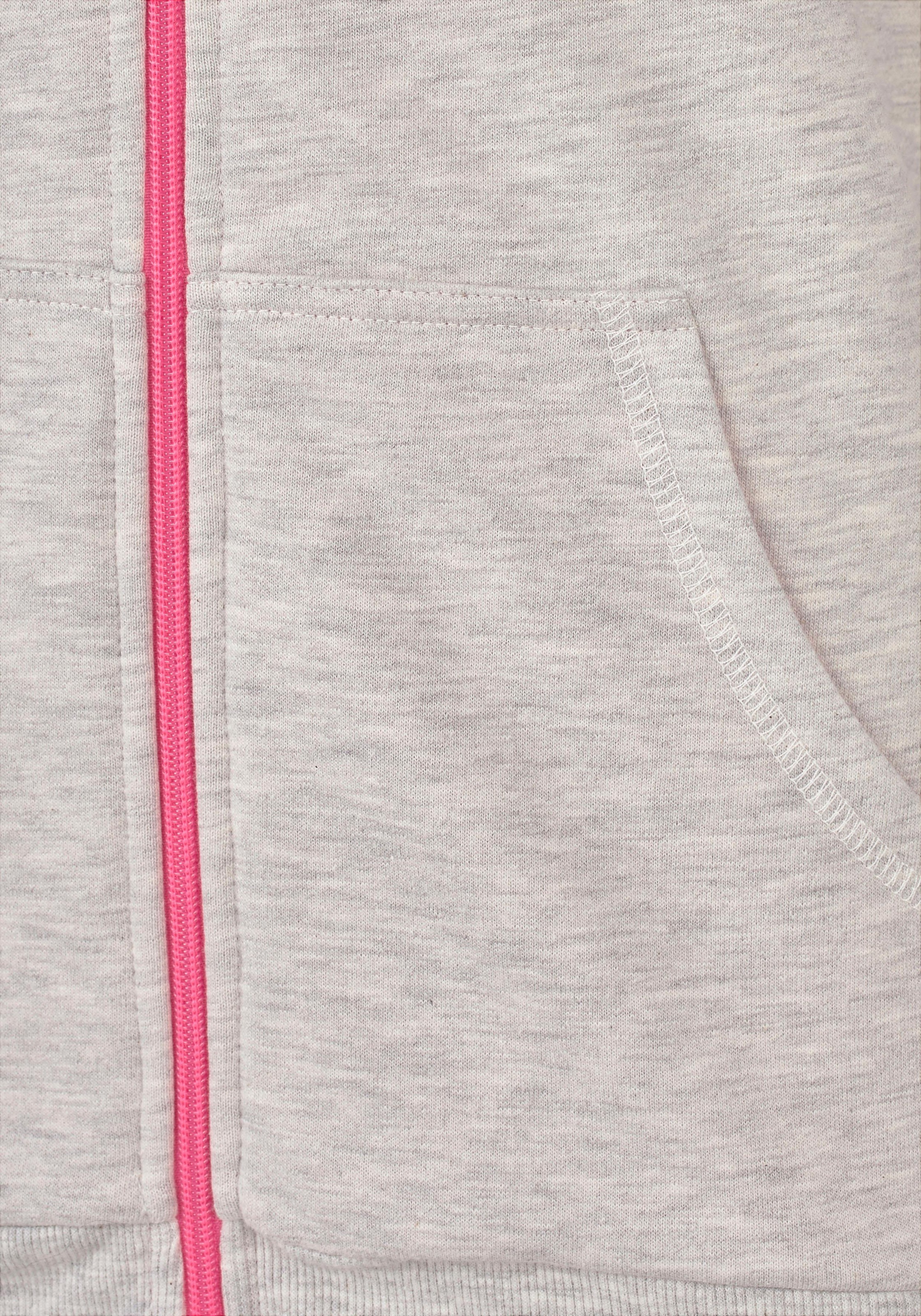 Bench. Kapuzensweatjacke, mit kontrastfarbenen Details