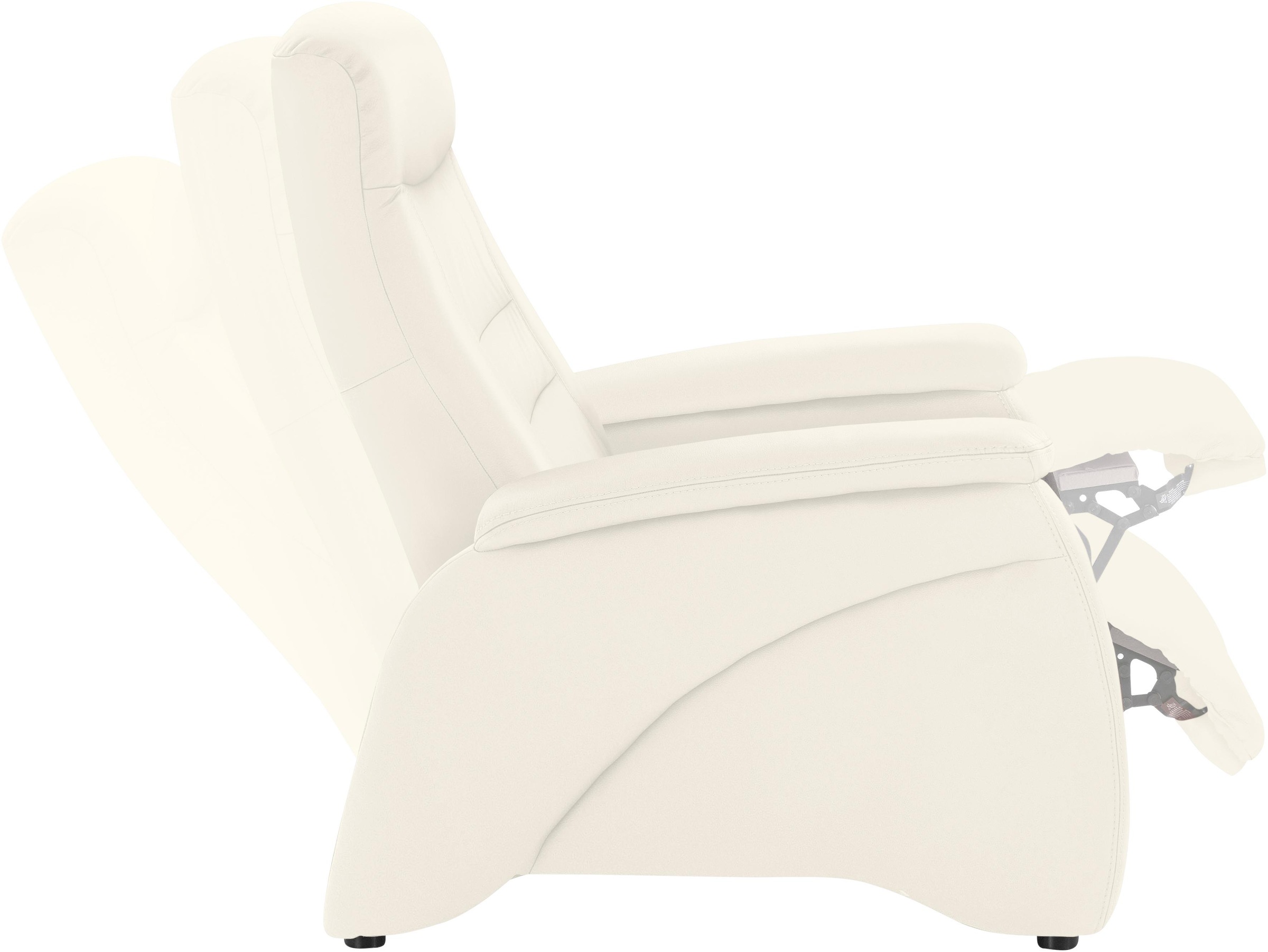 exxpo - sofa fashion Relaxsessel »Ascoli, Relaxsessel, Loungesessel, Hochlehnsessel«, mit Relaxfunktion