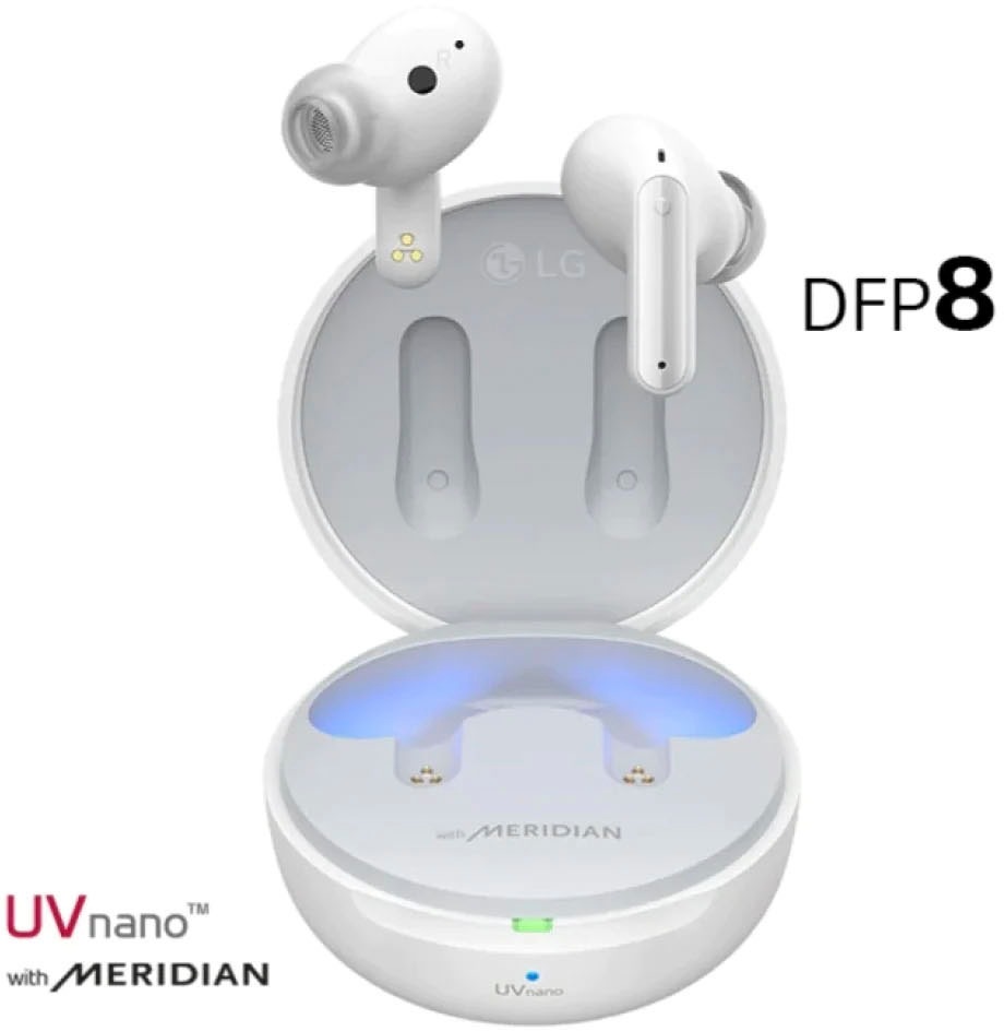 LG In-Ear-Kopfhörer »TONE Free DFP8«, Bluetooth, Active Noise Cancelling (ANC)