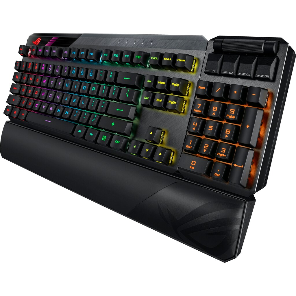 Asus Gaming-Tastatur »ROG Claymore II modulare, mechanisch«, (Handgelenkauflage)