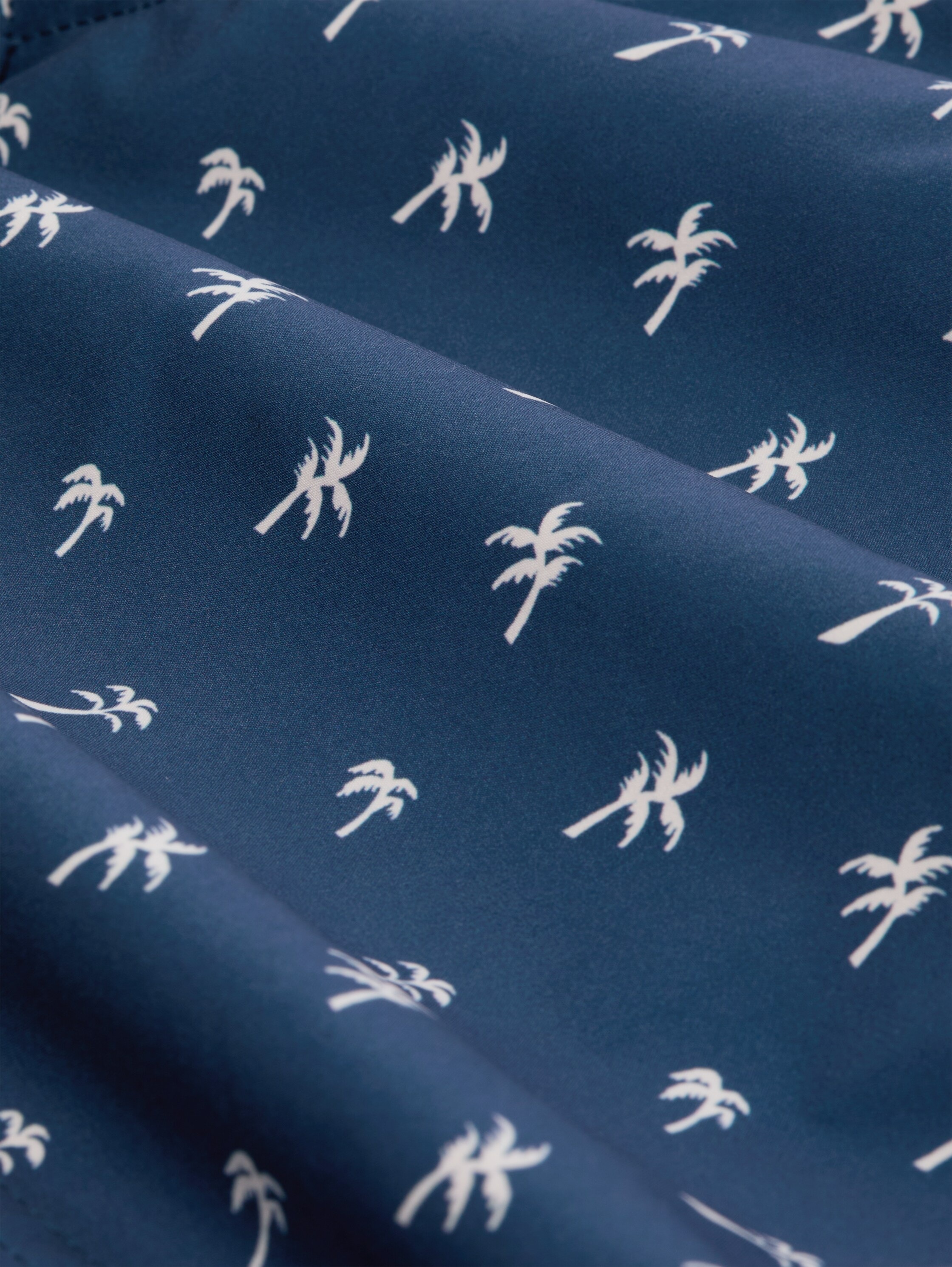 TOM TAILOR Denim Badeshorts Schwimmshorts mit Allover-Print