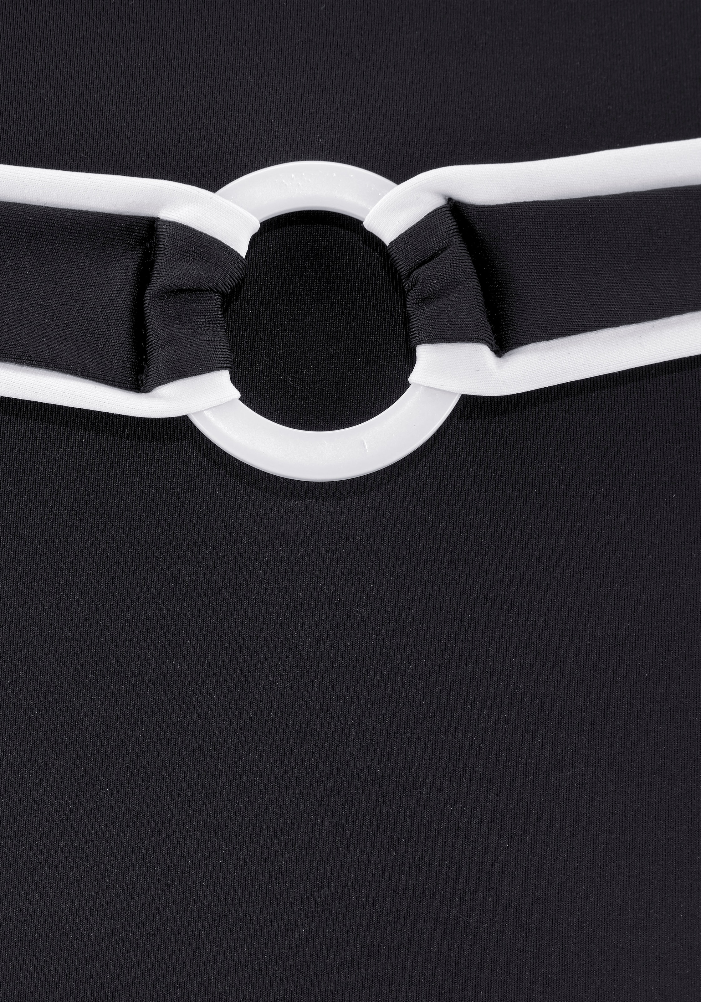 3. Bild von Vivance Highwaist-Bikini-Hose »Lorena«, mit kontrastfarbenem Piping