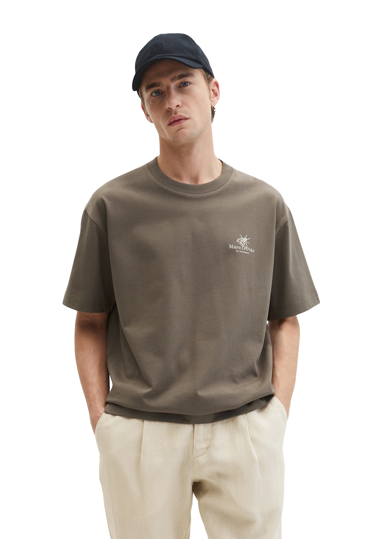 Marc O'Polo T-Shirt loose fit mit Rückenprint