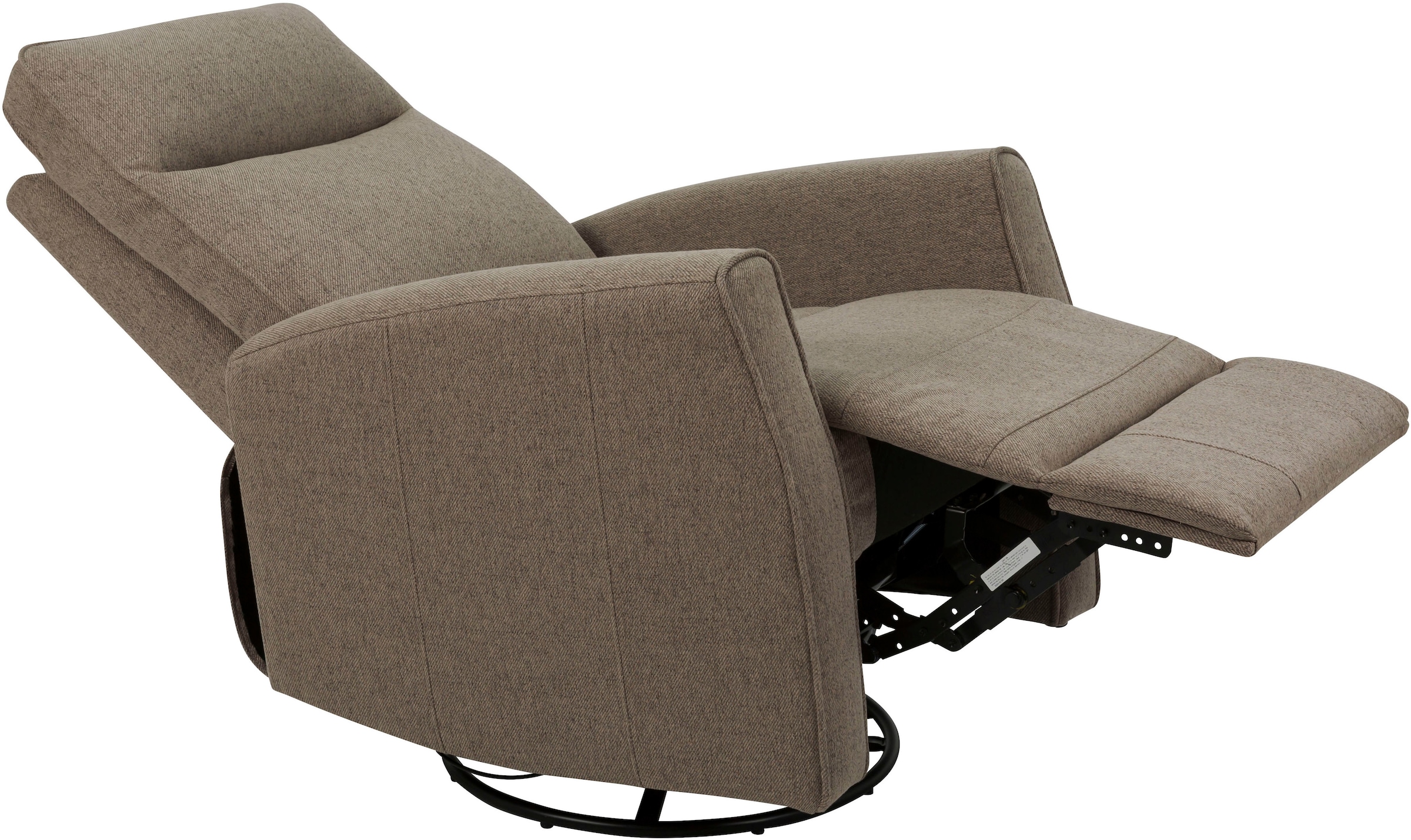 INOSIGN Relaxsessel »KAYLI mit Schaukel-, Dreh und Liegefunktion, Webstoff, Federkern«, Lesesessel, TV-Sessel mit Reclinerfunktion, 360° drehbar