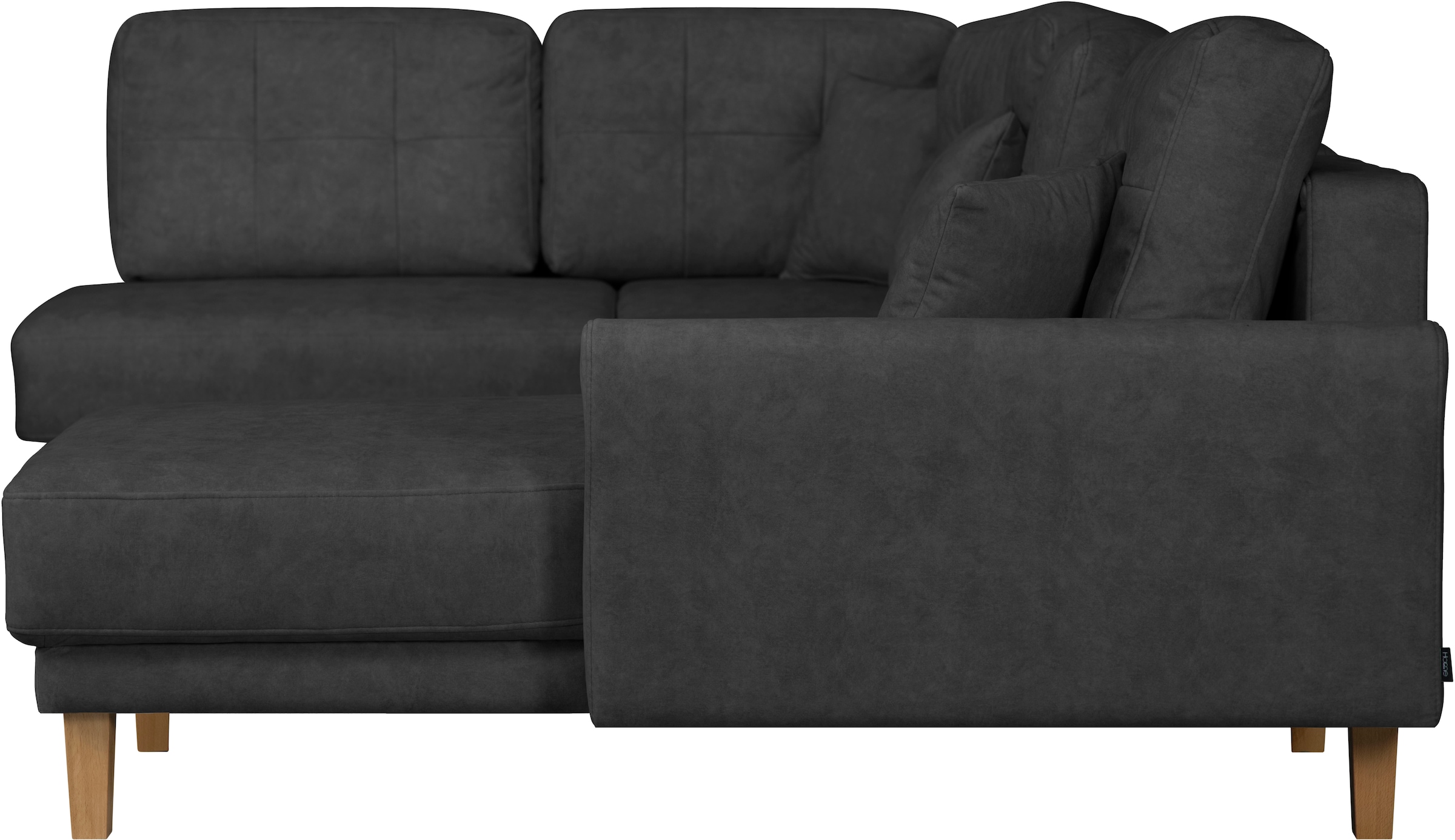 Home affaire Wohnlandschaft »TRIPLO U-Form wahlweise mit Schlaffunktion, B/T/H: 310/192/90 cm«, Schlafsofa, auch mit Bettkasten, Steppung im Rückenkissen