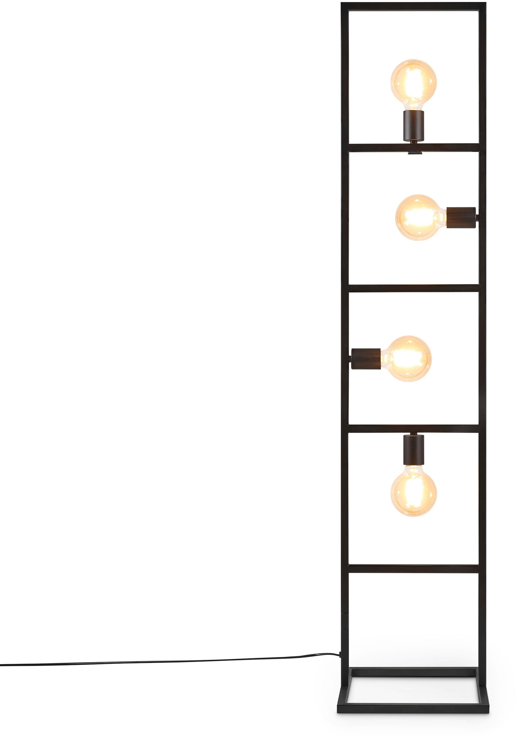 Paco Home Stehlampe »OSKAR«, Leuchtmittel E27   ohne Leuchtmittel, LED Steh günstig online kaufen