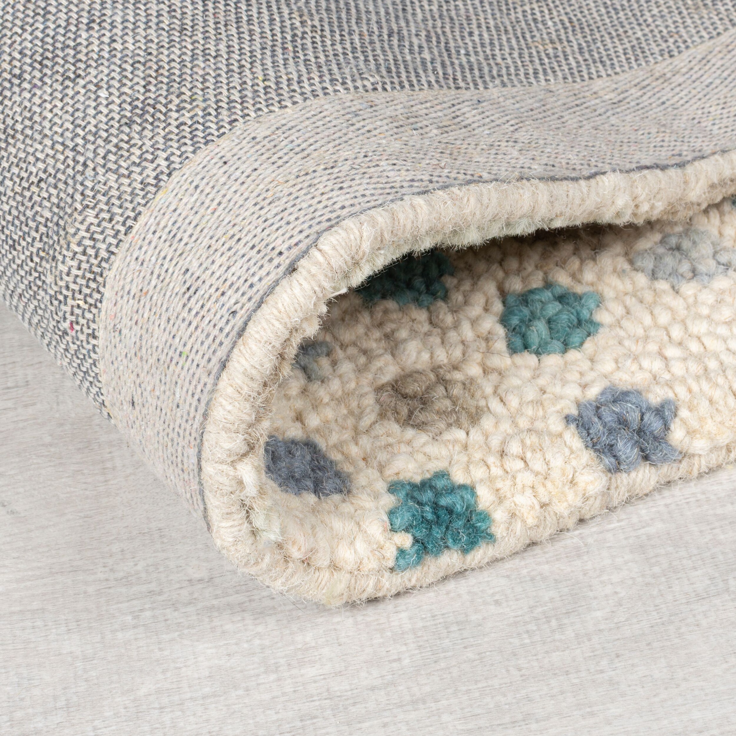 FLAIR RUGS Wollteppich »Eloise Patchwork«, rechteckig, 8 mm Höhe günstig online kaufen