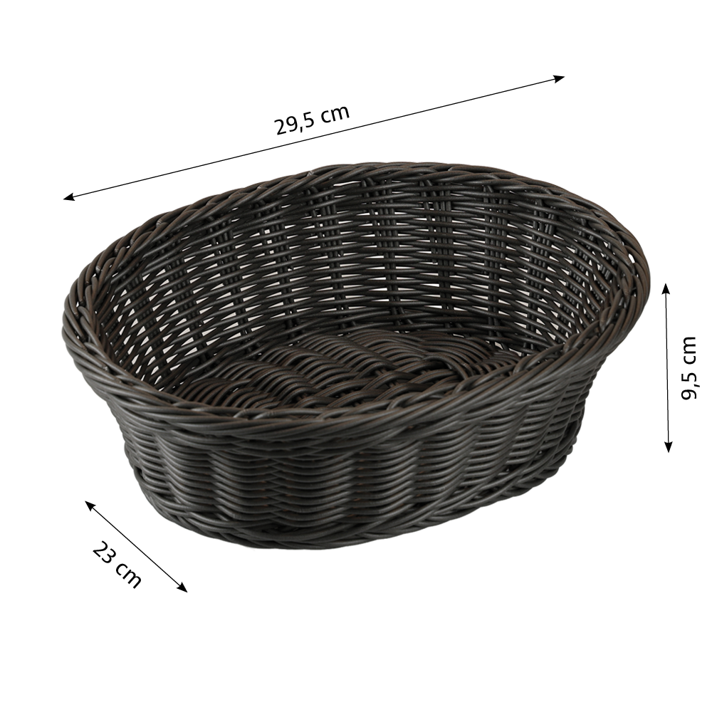 KESPER® Brotkorb »Brot- und Obstkorb, 5er Set«, (Set, 5 tlg.), Breite ca. 29,5 cm