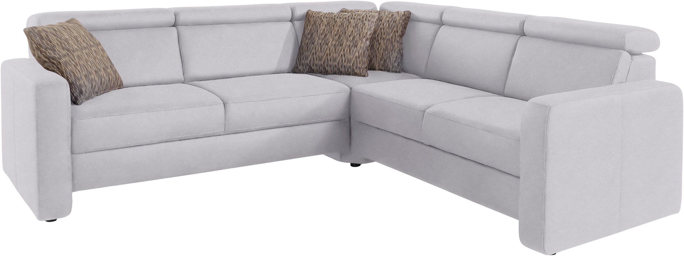 sit&more Ecksofa »Bologna L-Form«, Kopfteilverstellung, wahlweise mit Bettfunktion und Schubkasten