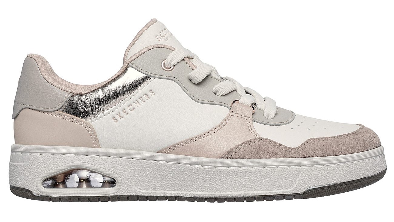 Skechers Sneaker »UNO CTL«  Retro Sneaker, Schnürschuh mit Materialmix