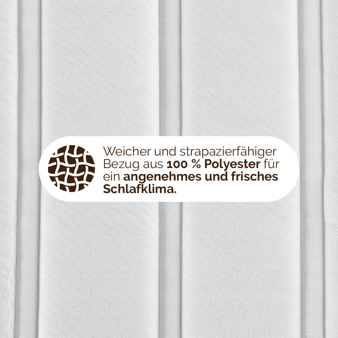 DI QUATTRO Visco-Matratze »Matratze Boxspringlook, integrierter Topper, in 90x200 cm erhältlich« 30 cm hoch Raumgewicht: 30 kg/m³ 1 Stk. tlg. Matratze in 90x200 und 140x200 cm erhältlich, extrahohe Matratze