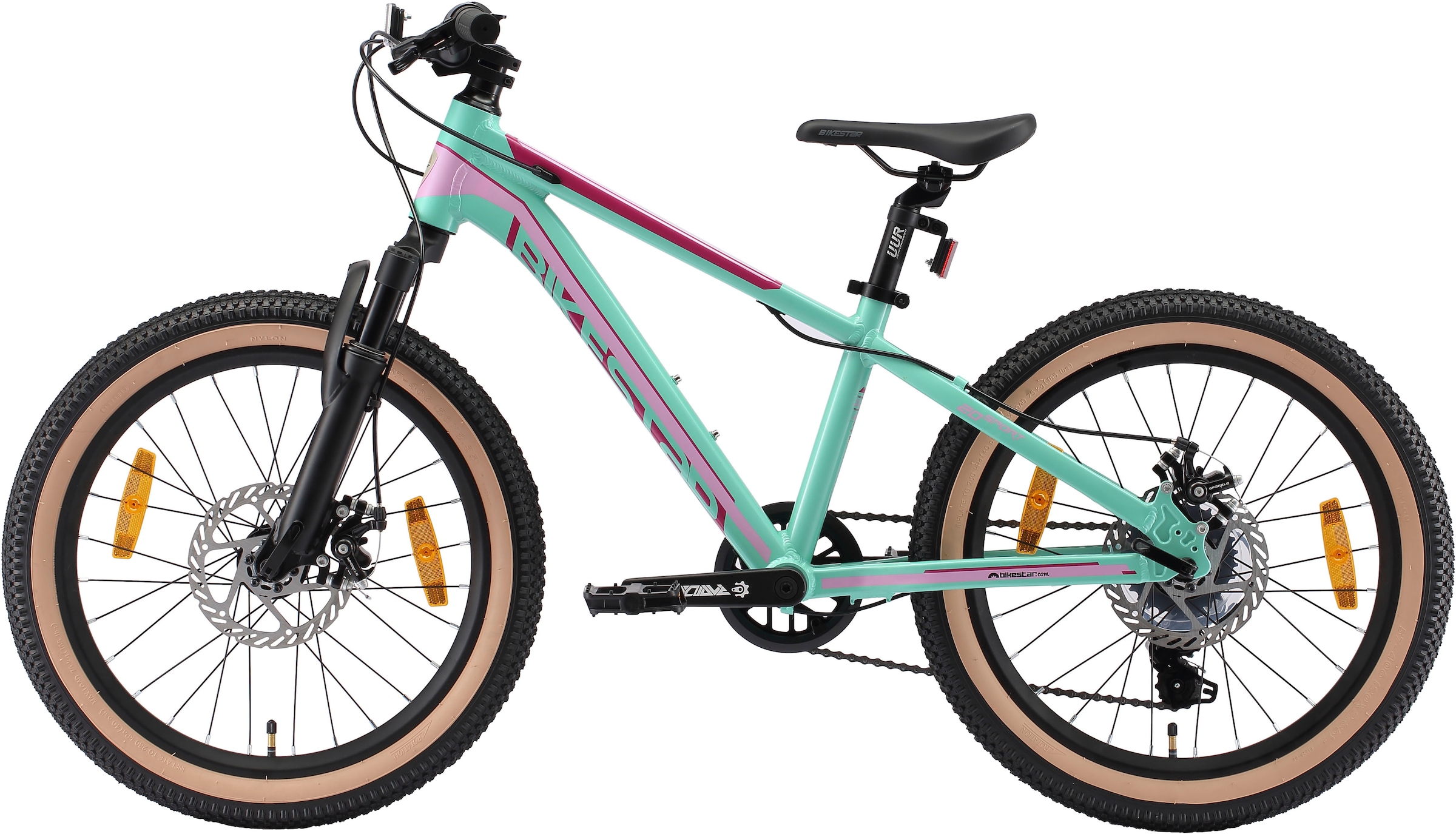 Bikestar Jugendfahrrad 7 Gang Shimano RD-TY21 Schaltwerk Kettenschaltung