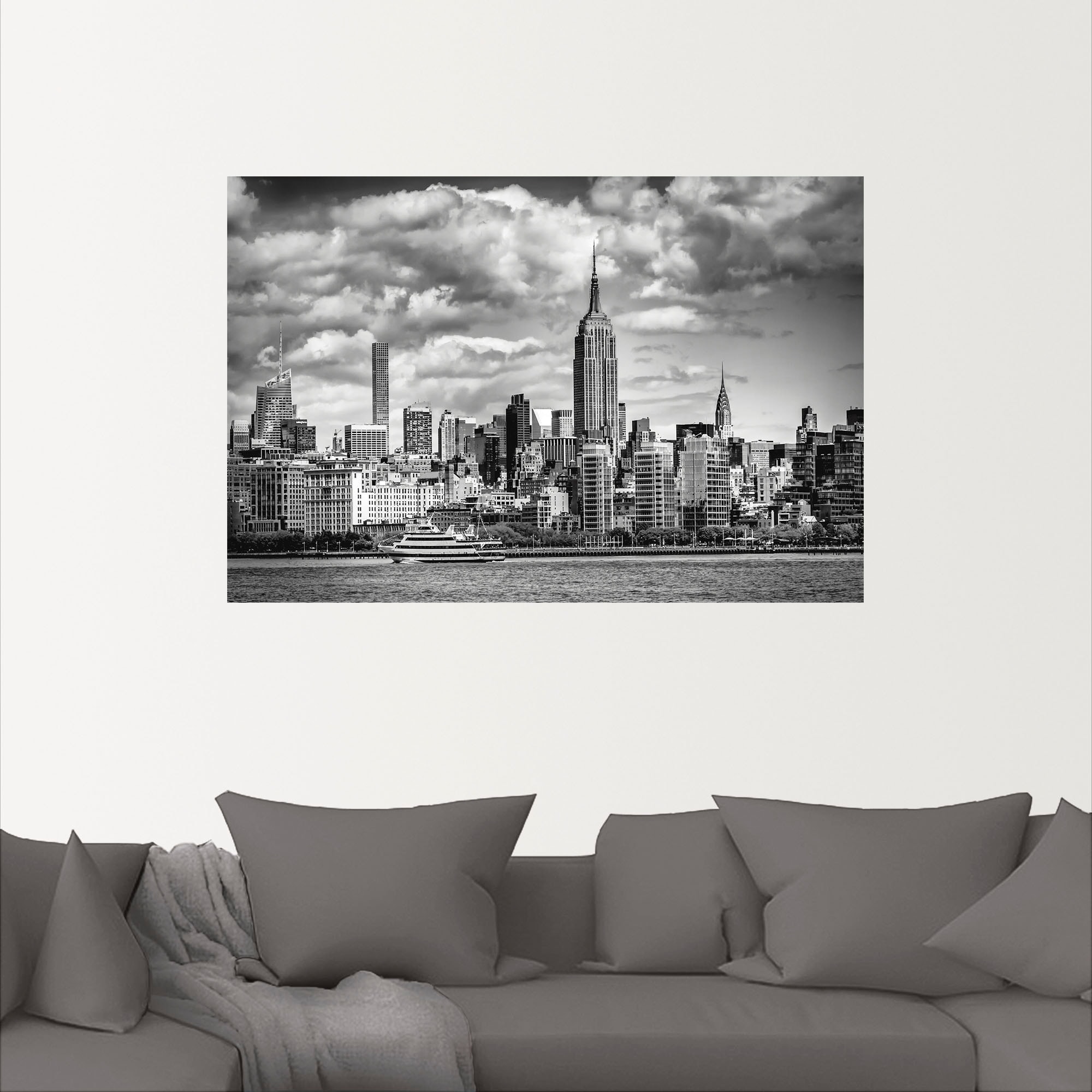 Artland Wandfolie »Midtown Manhattan«, New York, (1 St.), selbstklebend günstig online kaufen