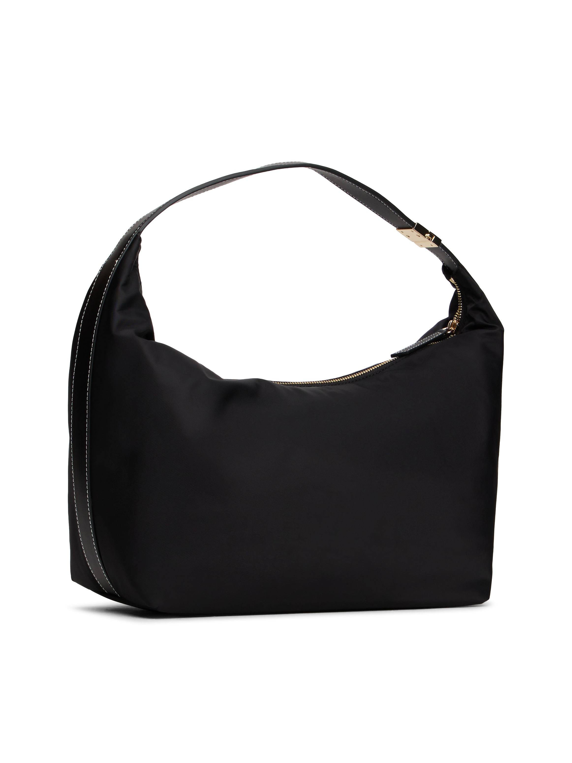Tommy Hilfiger Hobo »TH GO HOBO NYLON« , Damen Abendtasche, Tragetasche mit goldfarbenen Details
