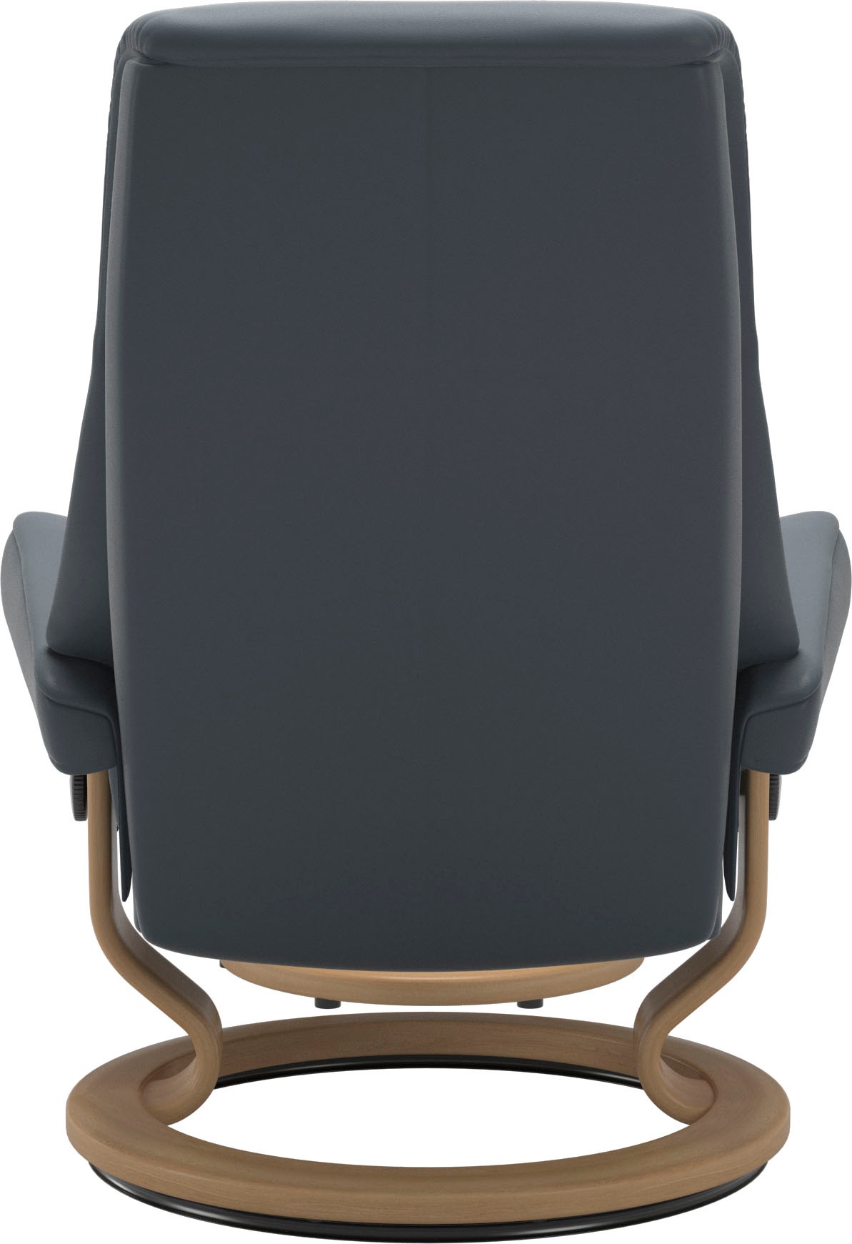 Stressless® Relaxsessel »View«, (Set, Relaxsessel mit Hocker), mit Classic Base, Größe M,Gestell Eiche