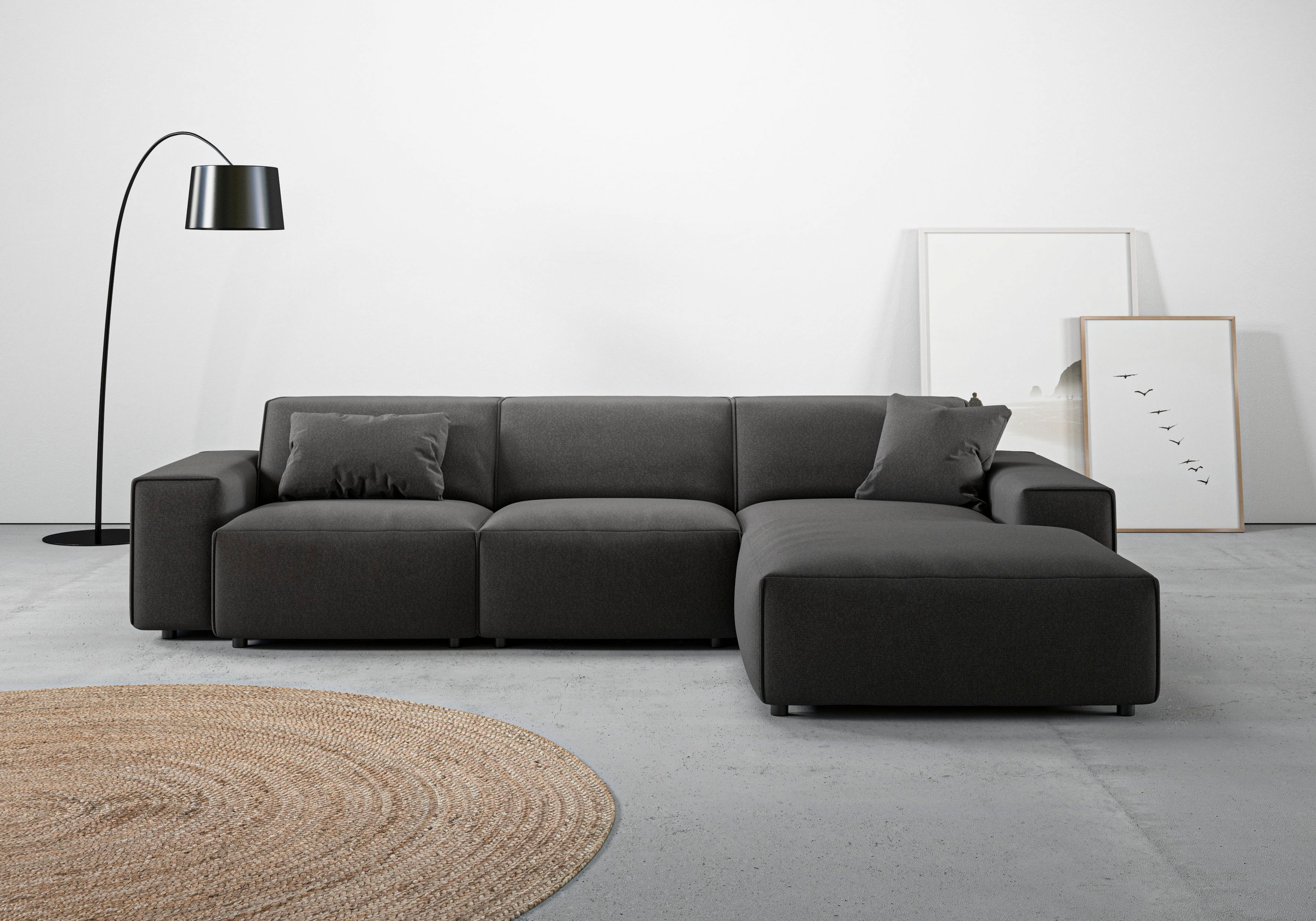 andas Ecksofa »Glimminge auch in Breitcord, Feincord, Bouclé + Easy care-Be günstig online kaufen