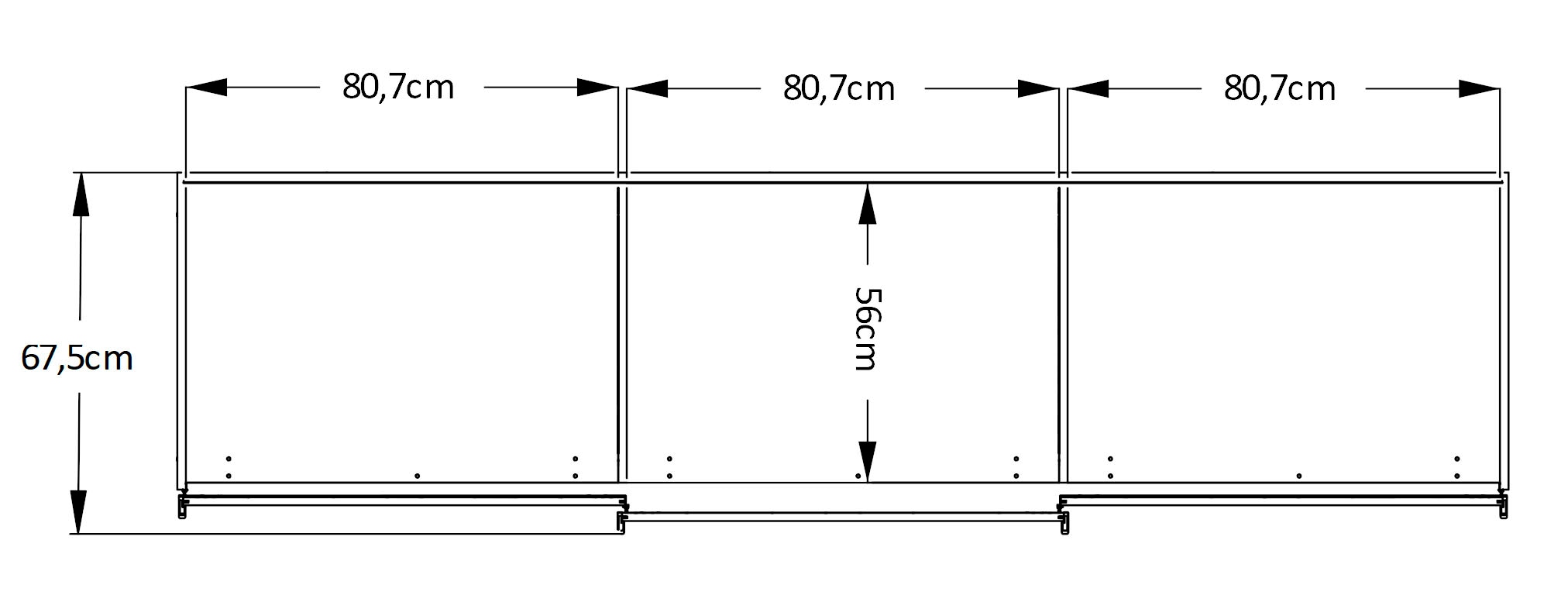 STAUD Schwebetürenschrank »Sonate Como mit Spiegel, in wertiger Staud-Qualität, Made in Germany«, (in 4 verschiedenen Ausstattungsvarianten erhältlich), viele Varianten