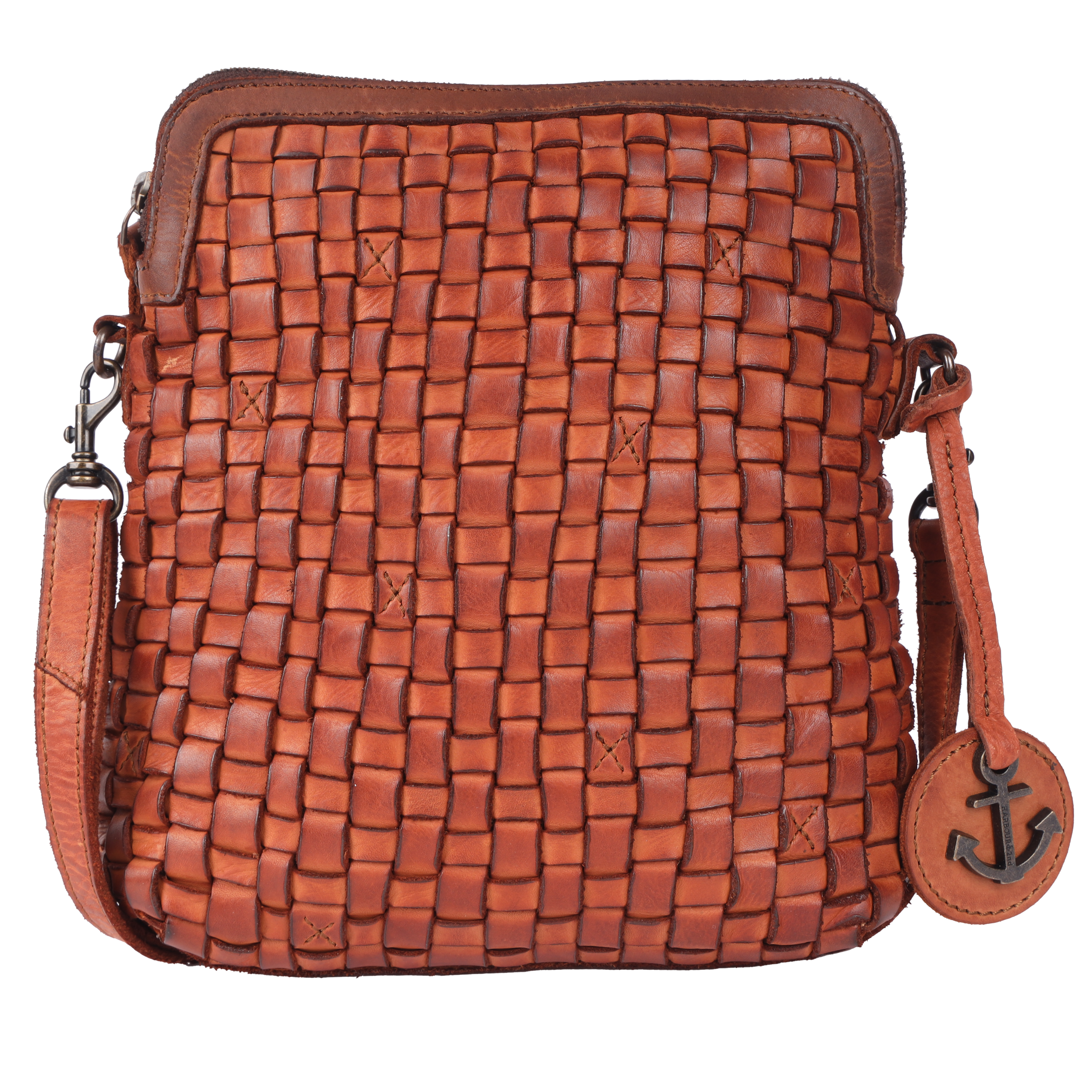 Handtasche Ida-UP, Gr. B/H/T: 20 cm x 24 cm x 4 cm, cognac